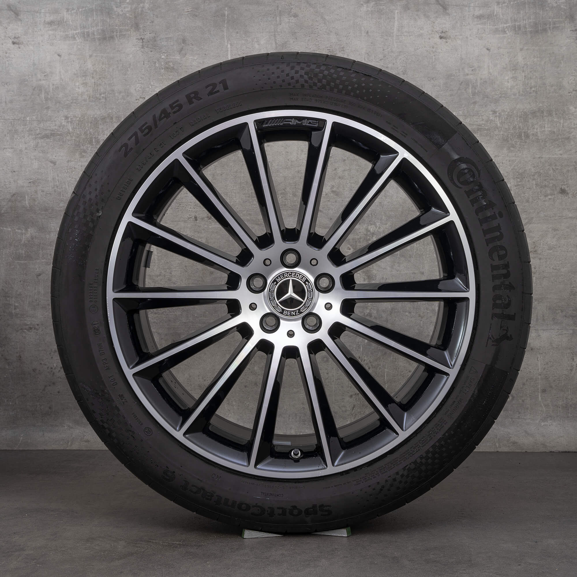 Mercedes Benz 21 inch AMG rims GLE W167 V167 summer wheels tires