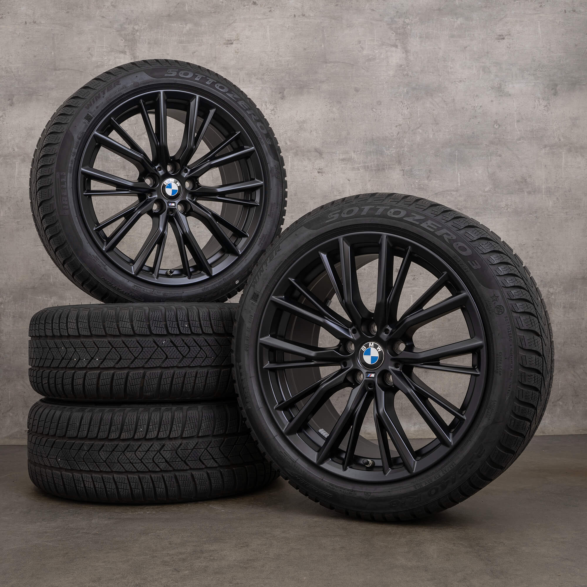 BMW série 2 G42 3 G20 G21 4 G22 G23 rodas de inverno jantes 18 polegadas pneus