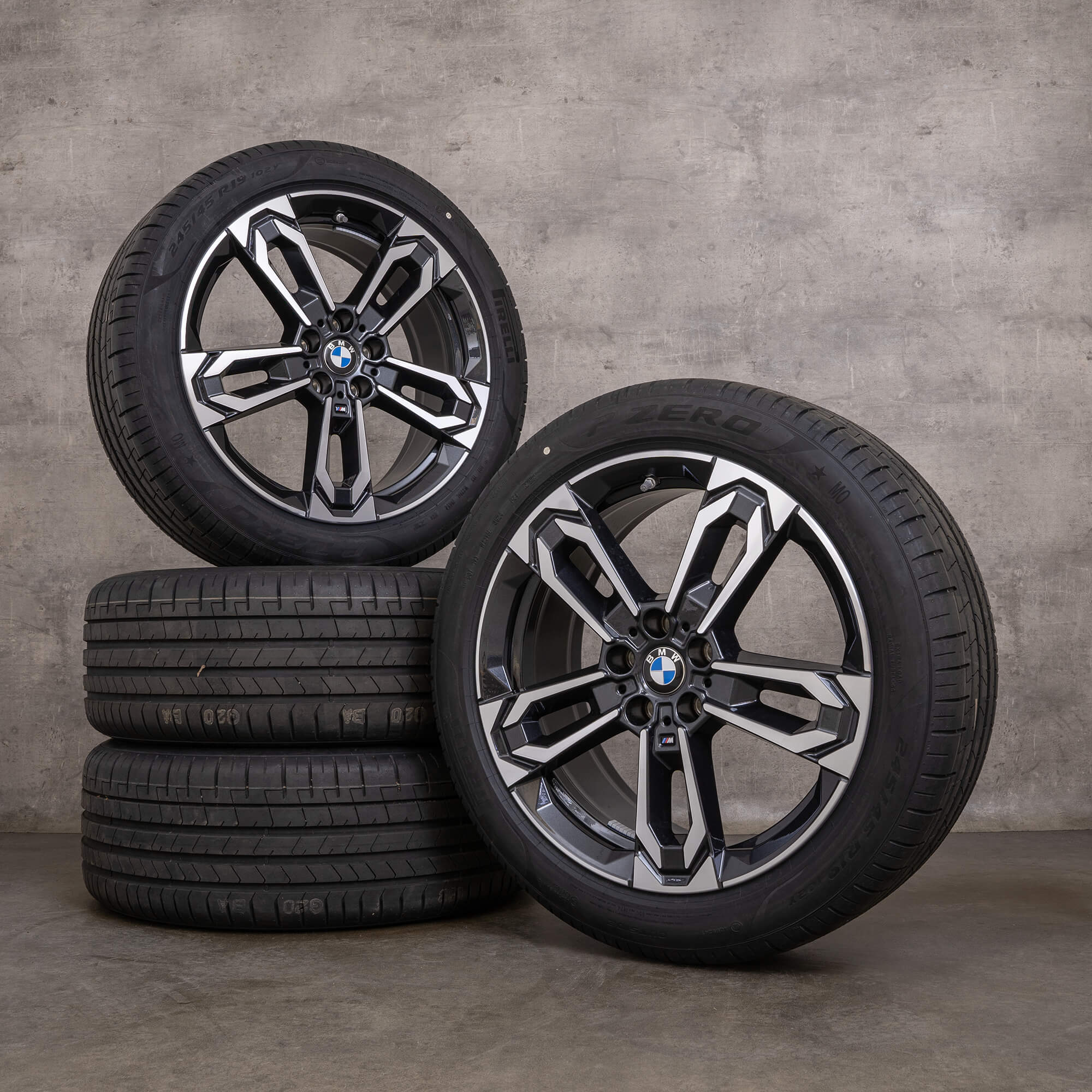 OEM BMW X1 iX1 X2 rims 19 inch U10 U11 summer wheels Styling 871 M ...