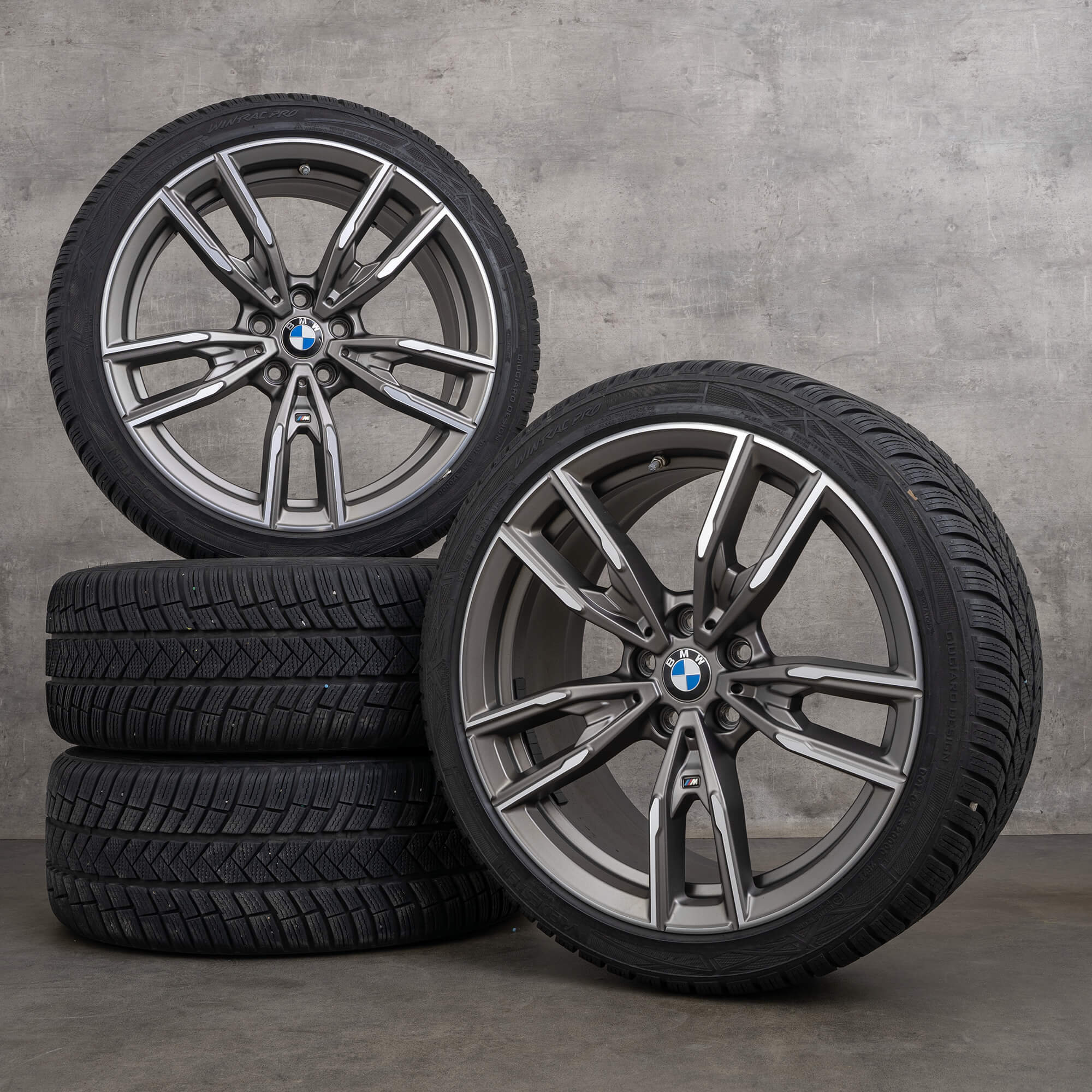 BMW 3er G20 G21 4er G22 G23 Winterräder 19 Zoll Felgen 792 M Winterreifen