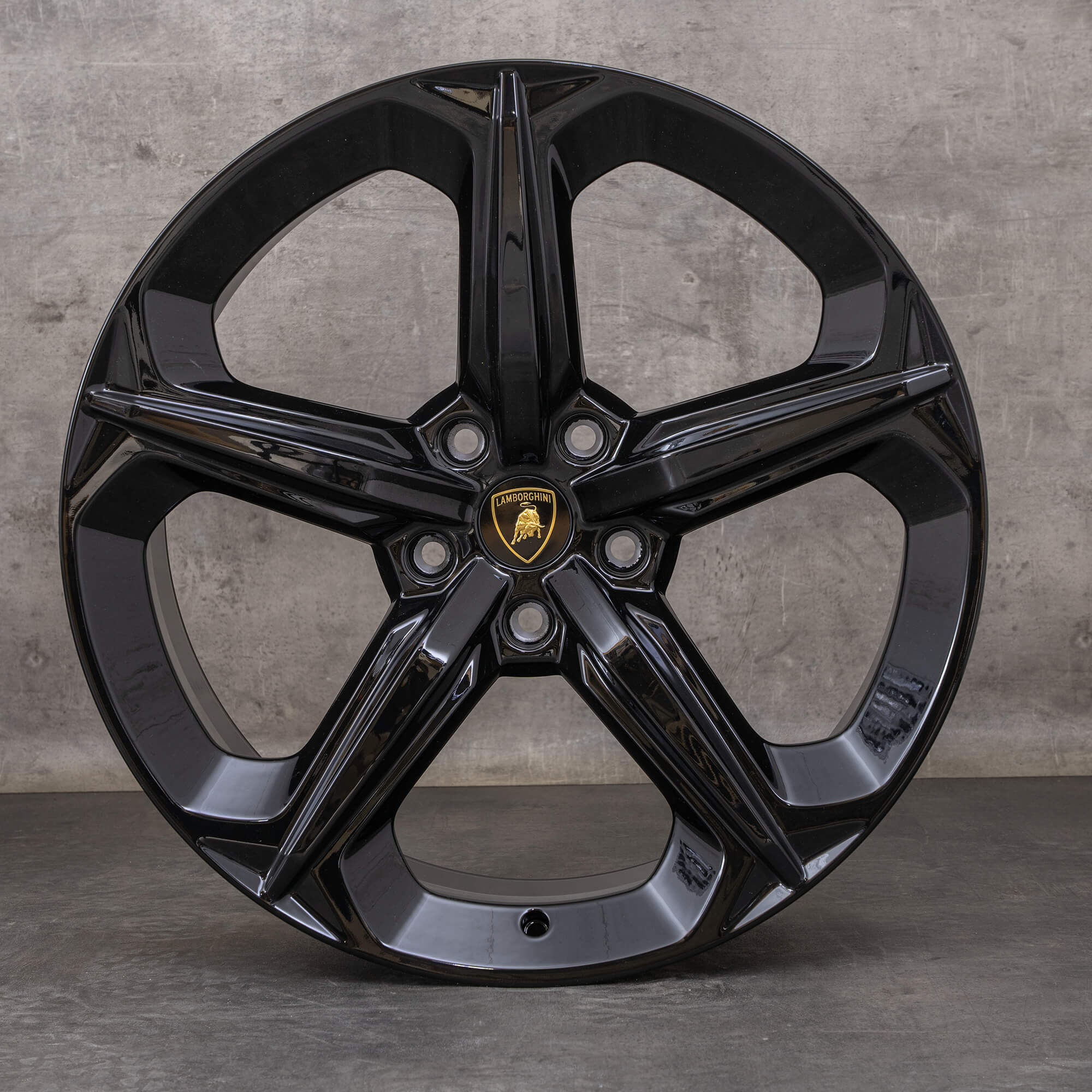 Originale Lamborghini Urus felger 21 tommer 4ML601025B 4ML601025C svart glans NY