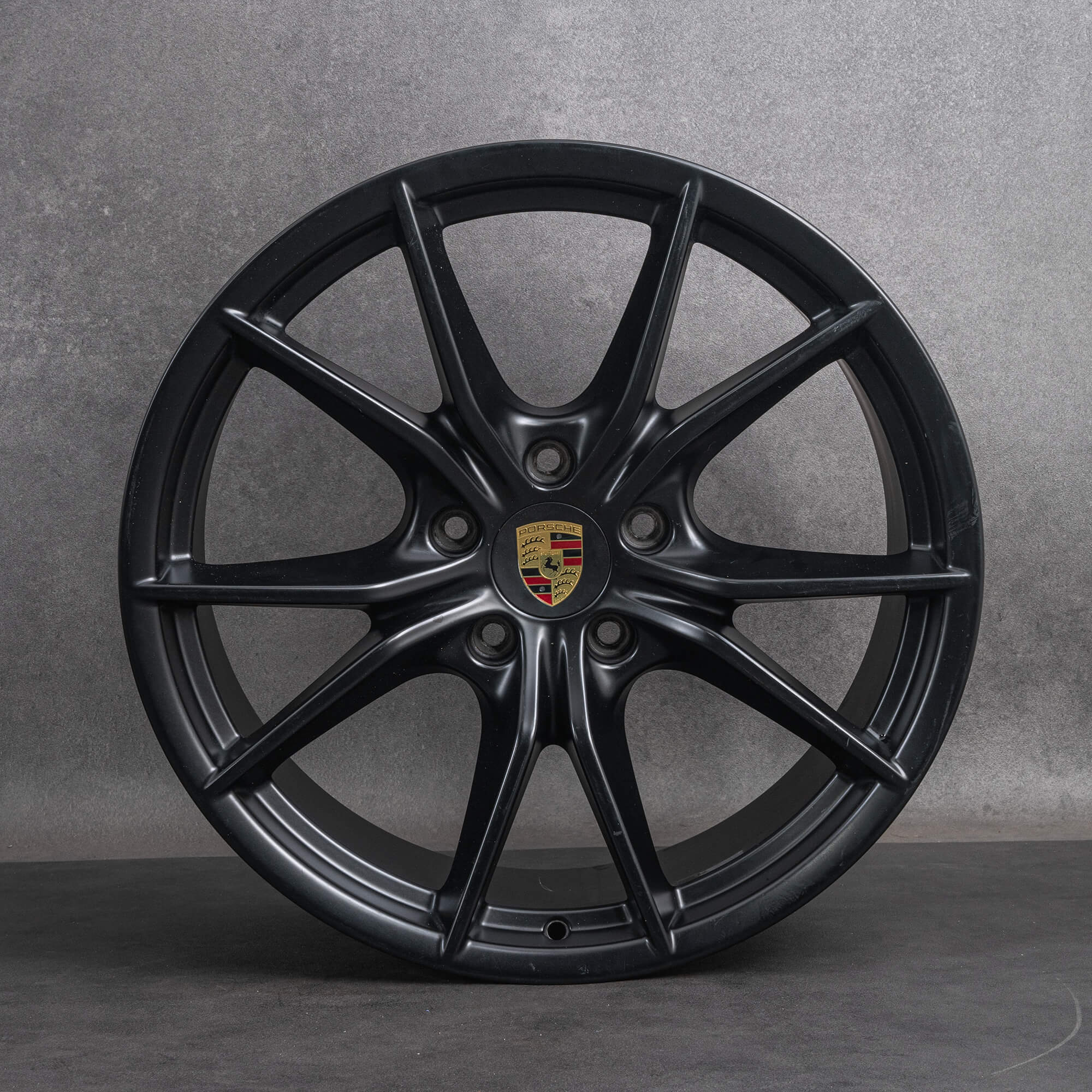 Originale Porsche 20 tommer fælge 991 II Carrera 4 S C4 99136276003 silkemat JE1