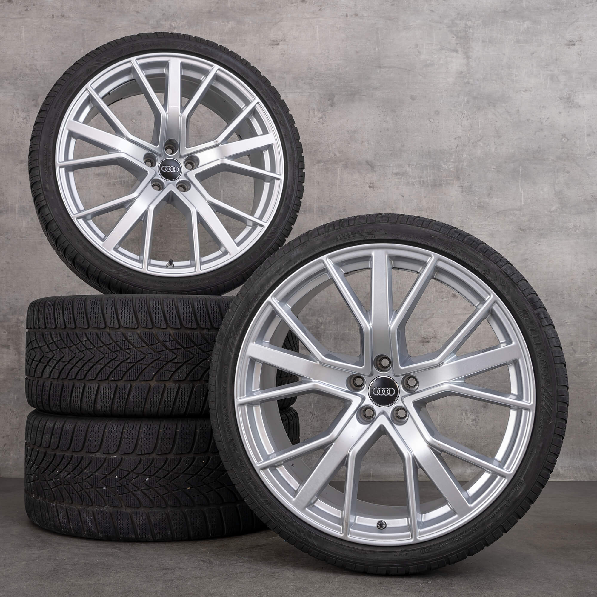 Audi 21 inch rims RS6 4G C7 performance alloy winter tires wheels