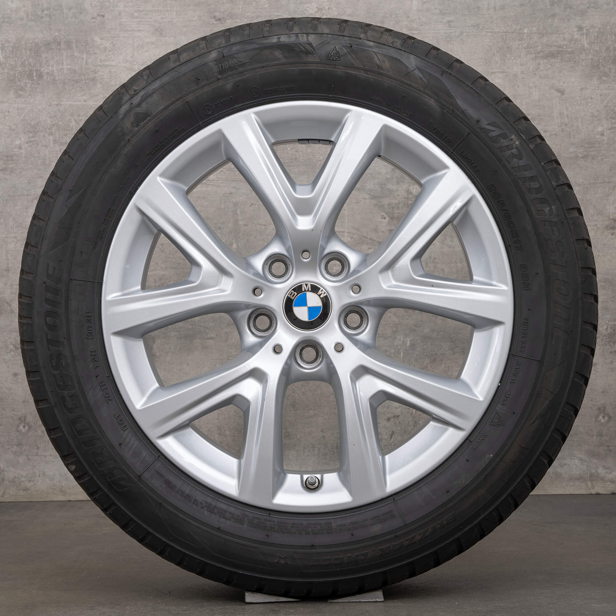 BMW X1 F48 X2 F39 rodas de inverno jantes 17 polegadas pneus 6856076 Styling 450