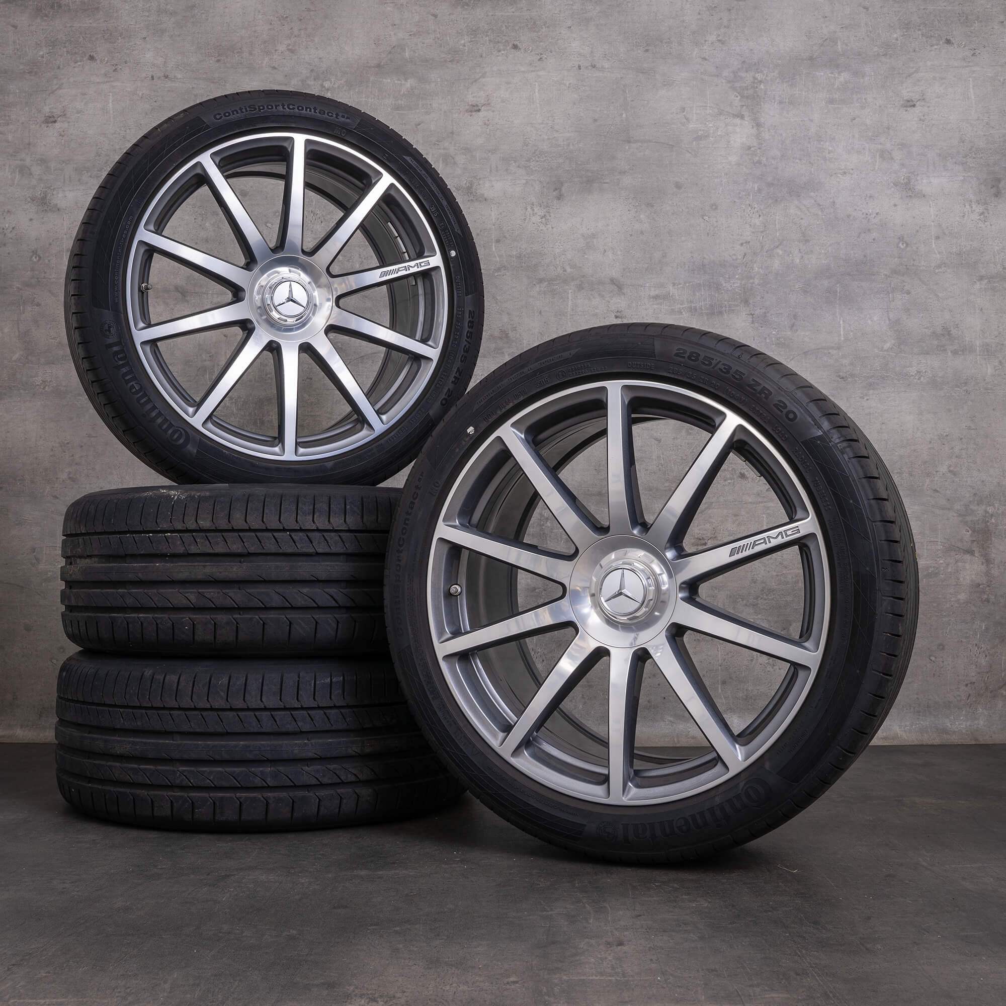 OEM Mercedes Benz S-Class S63 S65 AMG 4 MATIC Rims 20 inch W222 C217 ...