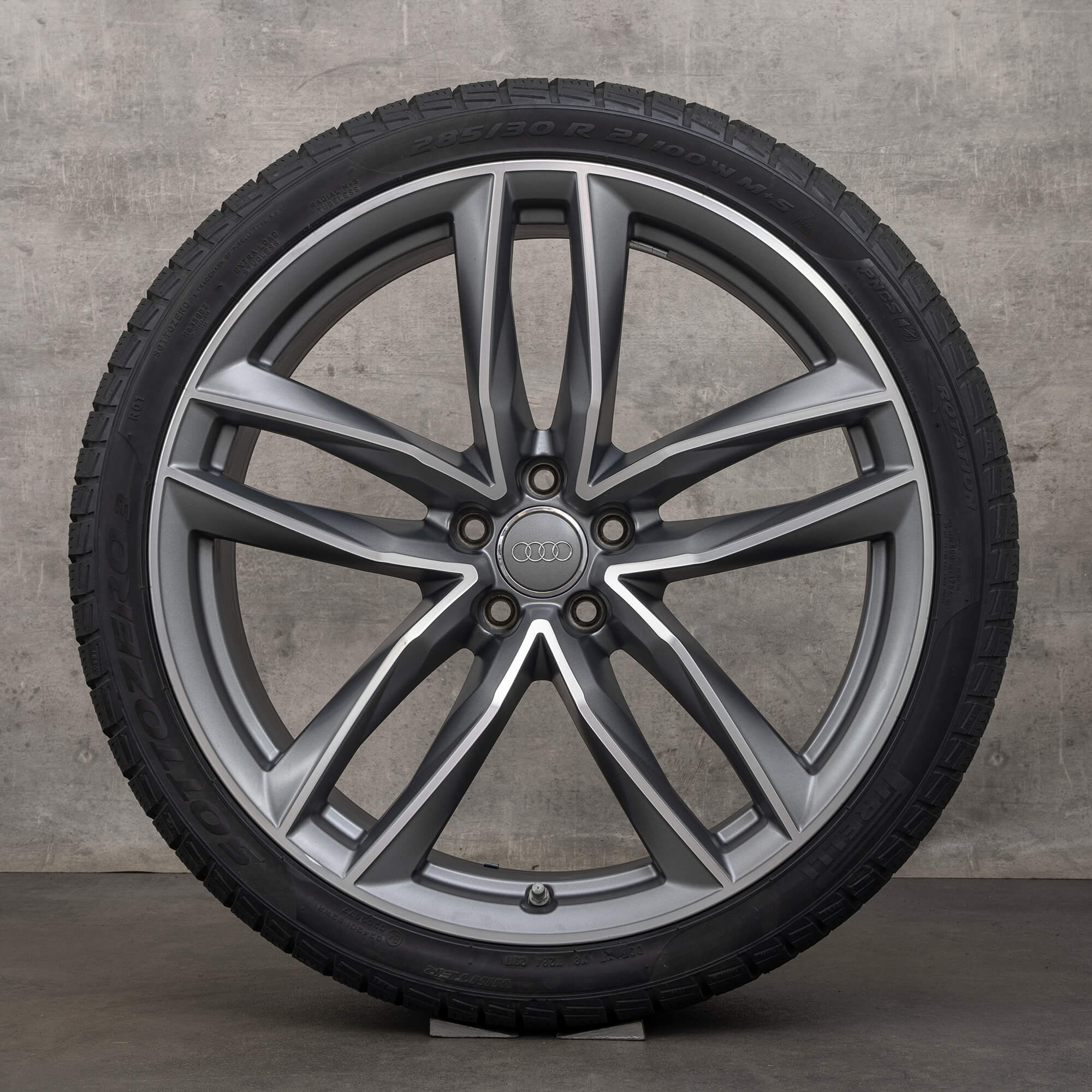 Audi RS6 4G C7 vinterhjul vinterdäck 21 tums fälgar S Line 4G0601025CF