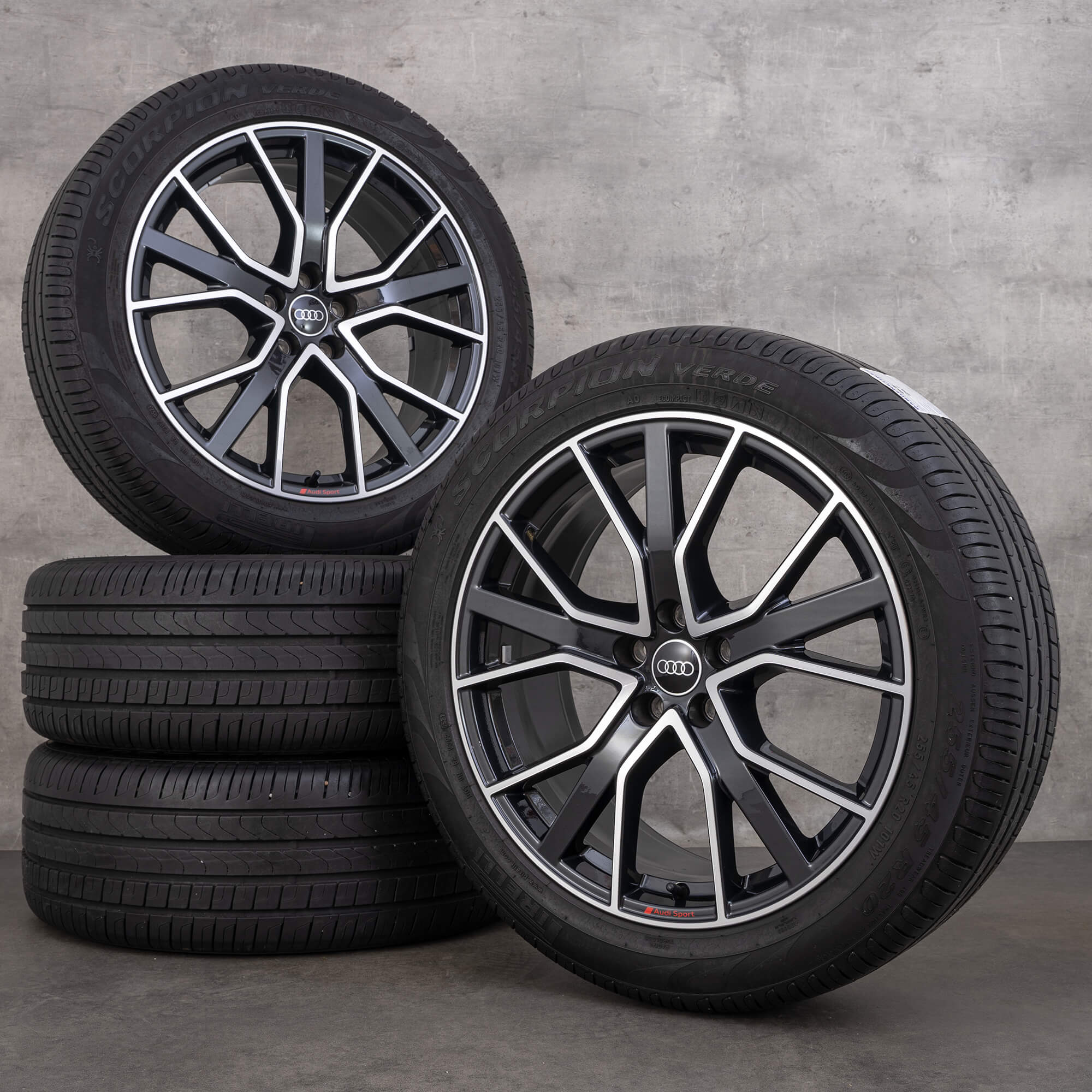 Audi 20 pouces jantes Q5 SQ5 FY alloy pneus d'été roues 80A601025BP