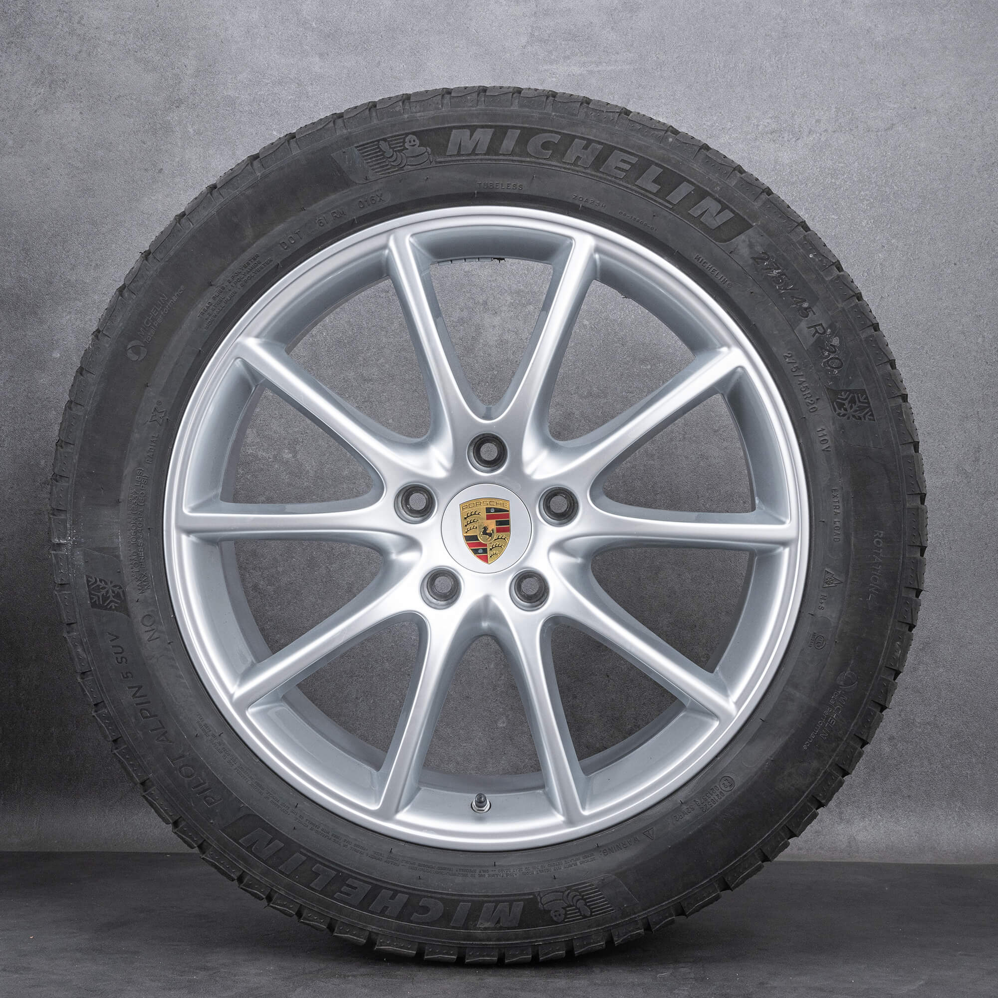 Original Porsche Cayenne Felgen 20 Zoll 9Y3 Winterräder Winterreifen Coupé