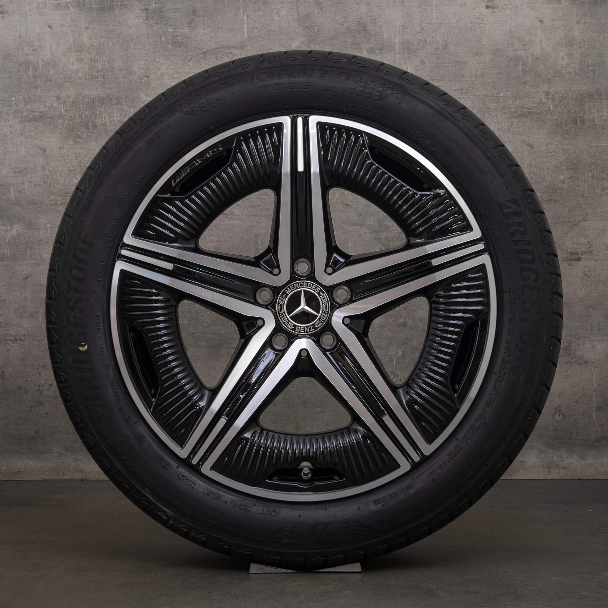OEM Mercedes Benz EQE AMG rims 19 inch V295 summer wheels
