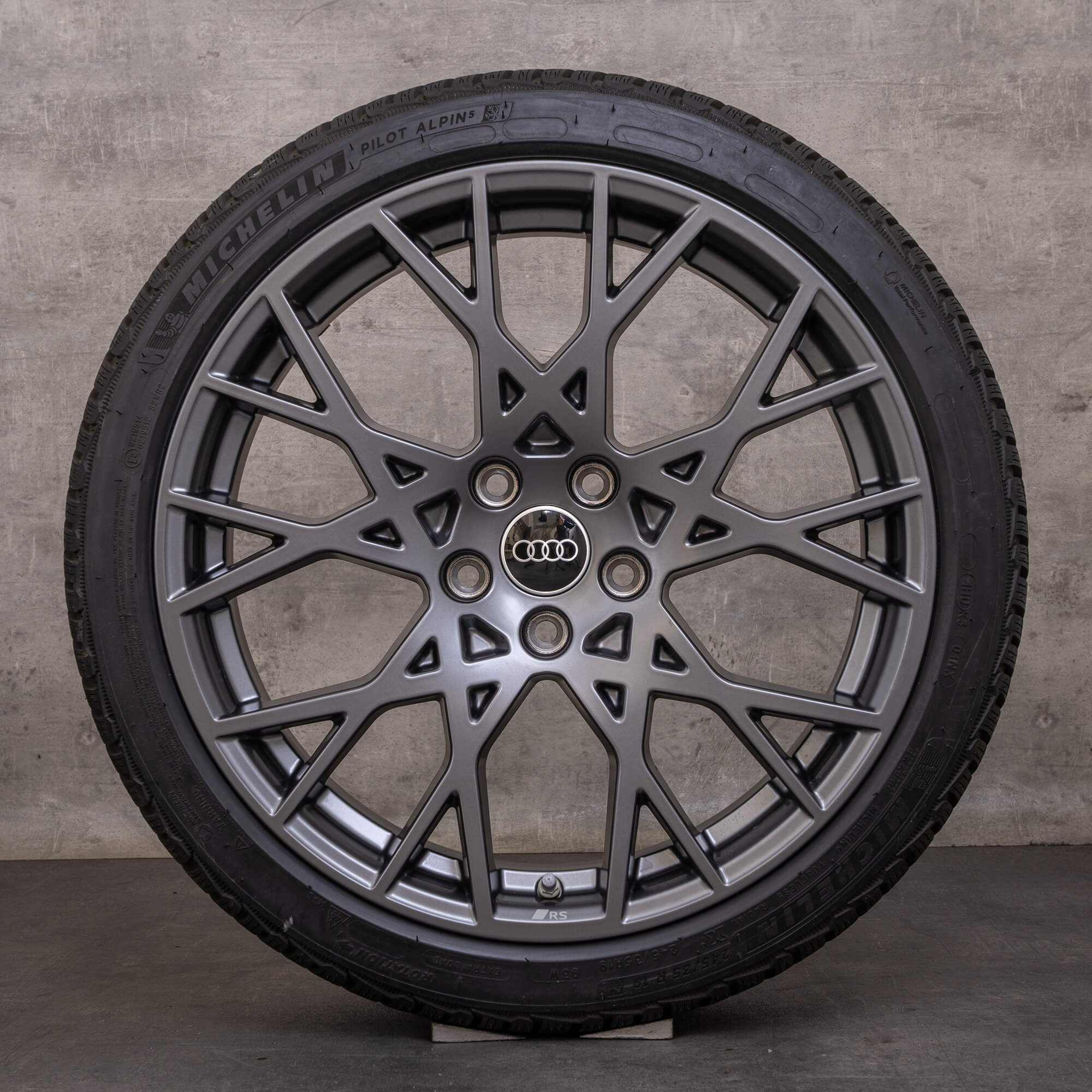 OEM Audi RS3 snow tire packages 19 inch 8Y RS rims 8Y0601025CK