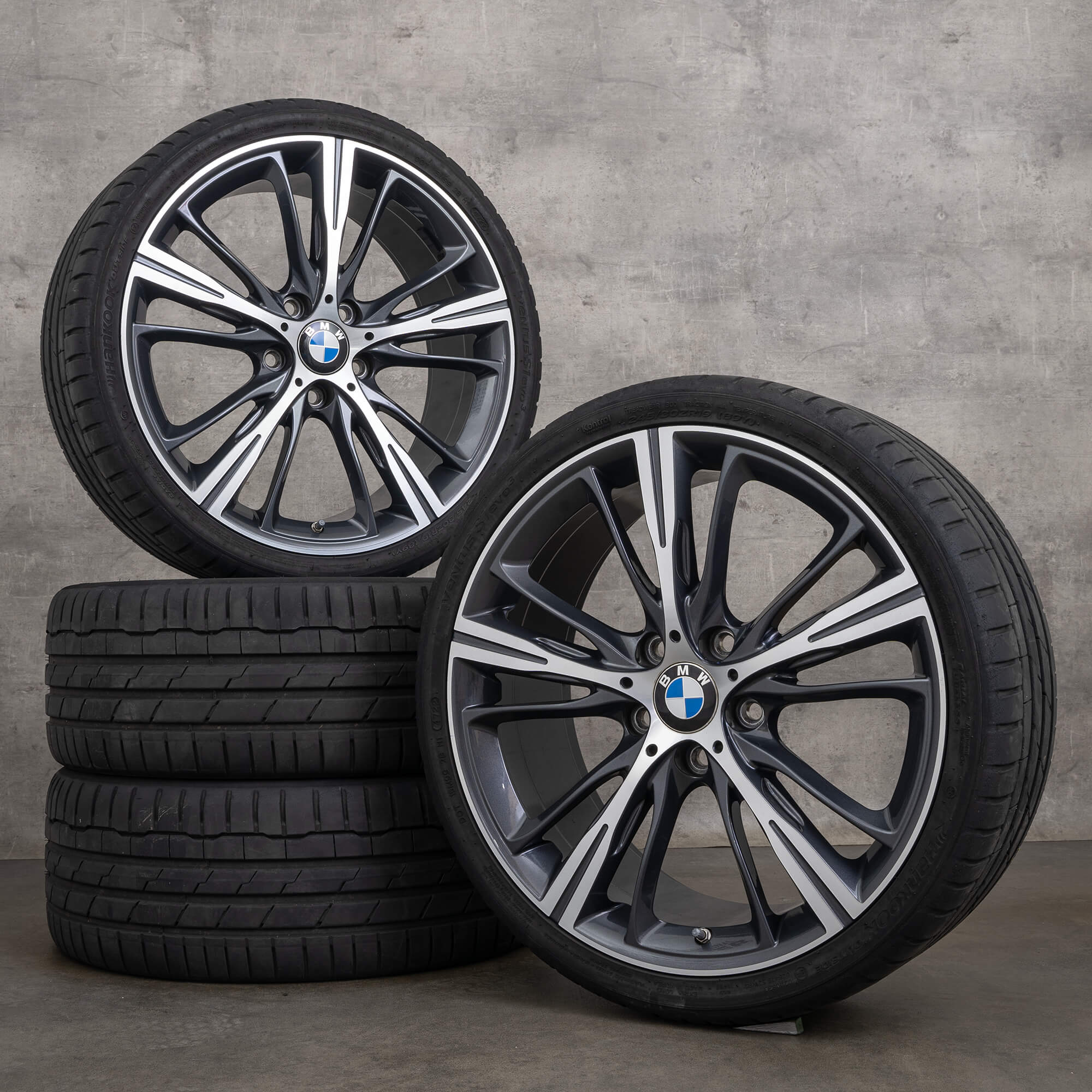 BMW 1er F20 F21 2er F22 F23 Sommerräder 19 Zoll Felgen 660 Sommerreifen