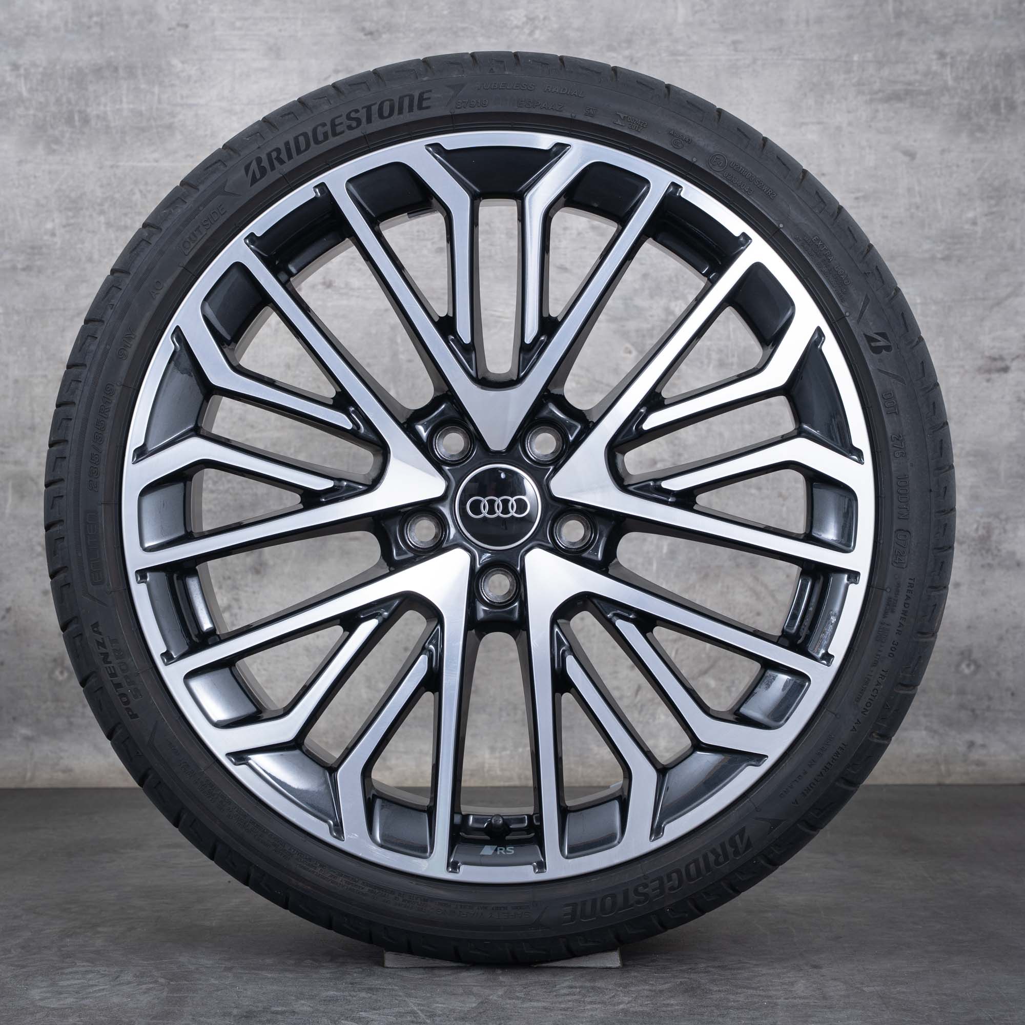 Oryginał Audi A3 S3 felgi 19 cali 8Y koła letnie 8Y0601025CN granit polerowane