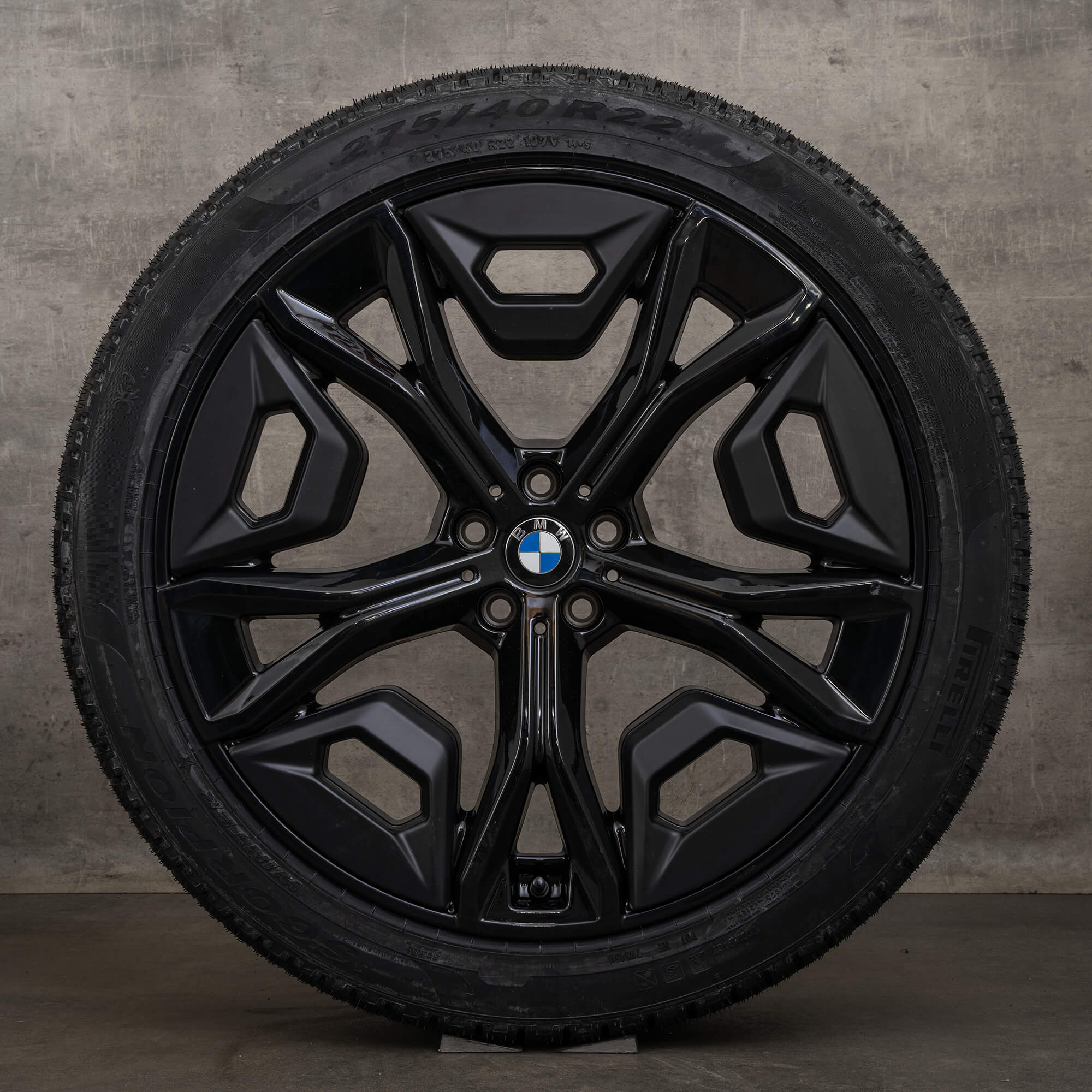 OEM BMW iX winter wheels 22 inch i20 rims Styling 1021 5A02659