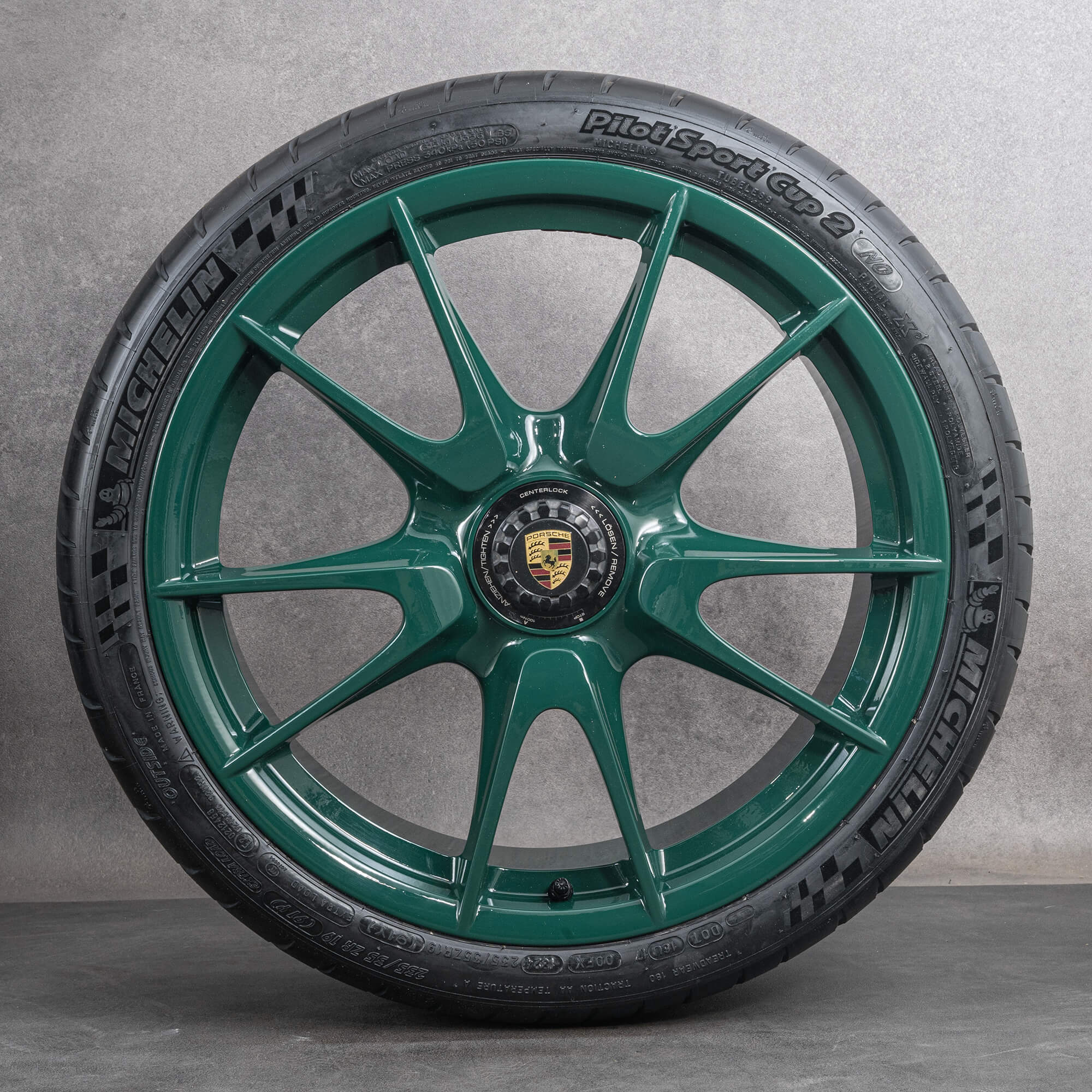 OEM Porsche 997 19 inch GT3 99736216590 rims summer wheels tires new