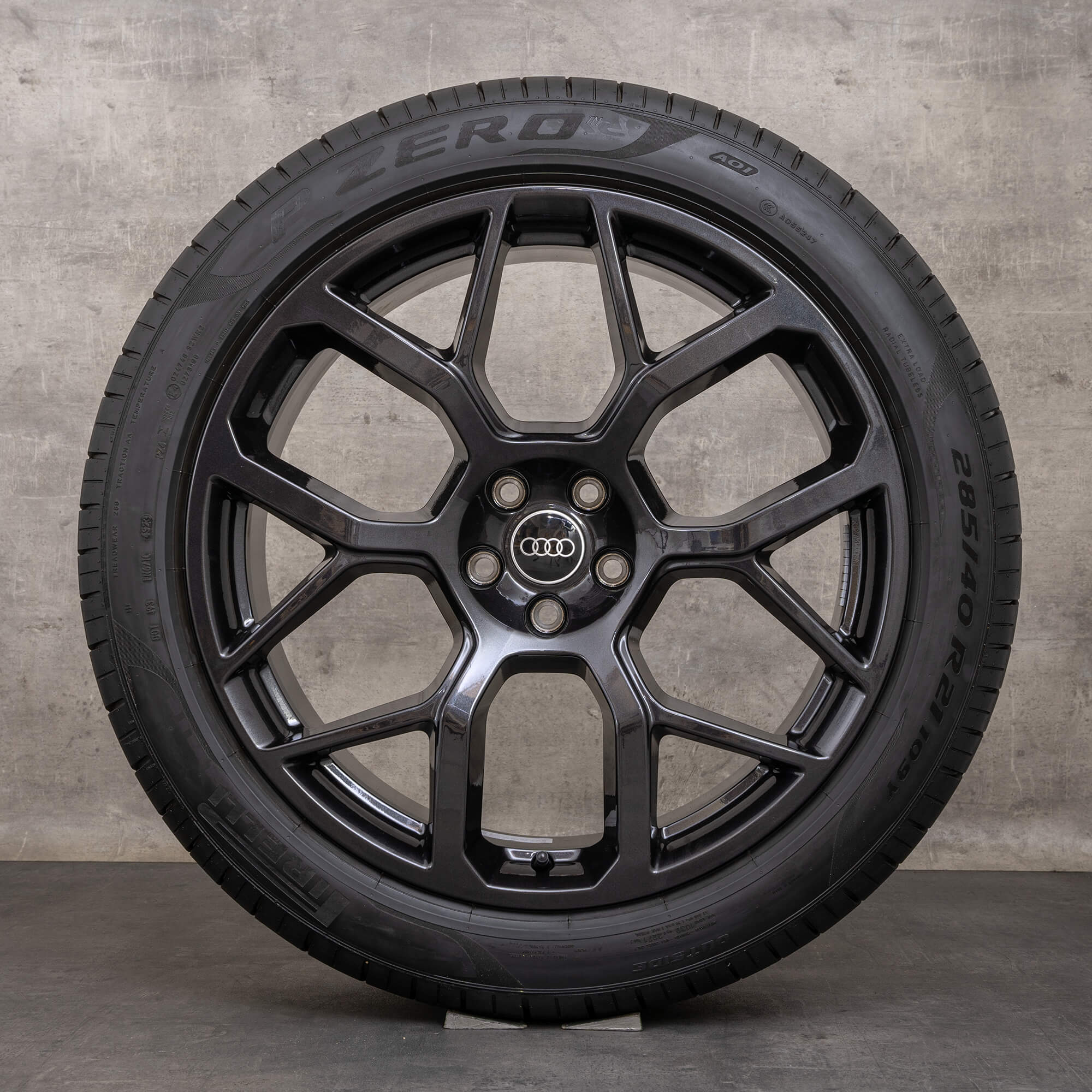 Original Audi Q7 SQ7 Felgen 21 Zoll 4M Sommerräder 4M0601025DC schwarz