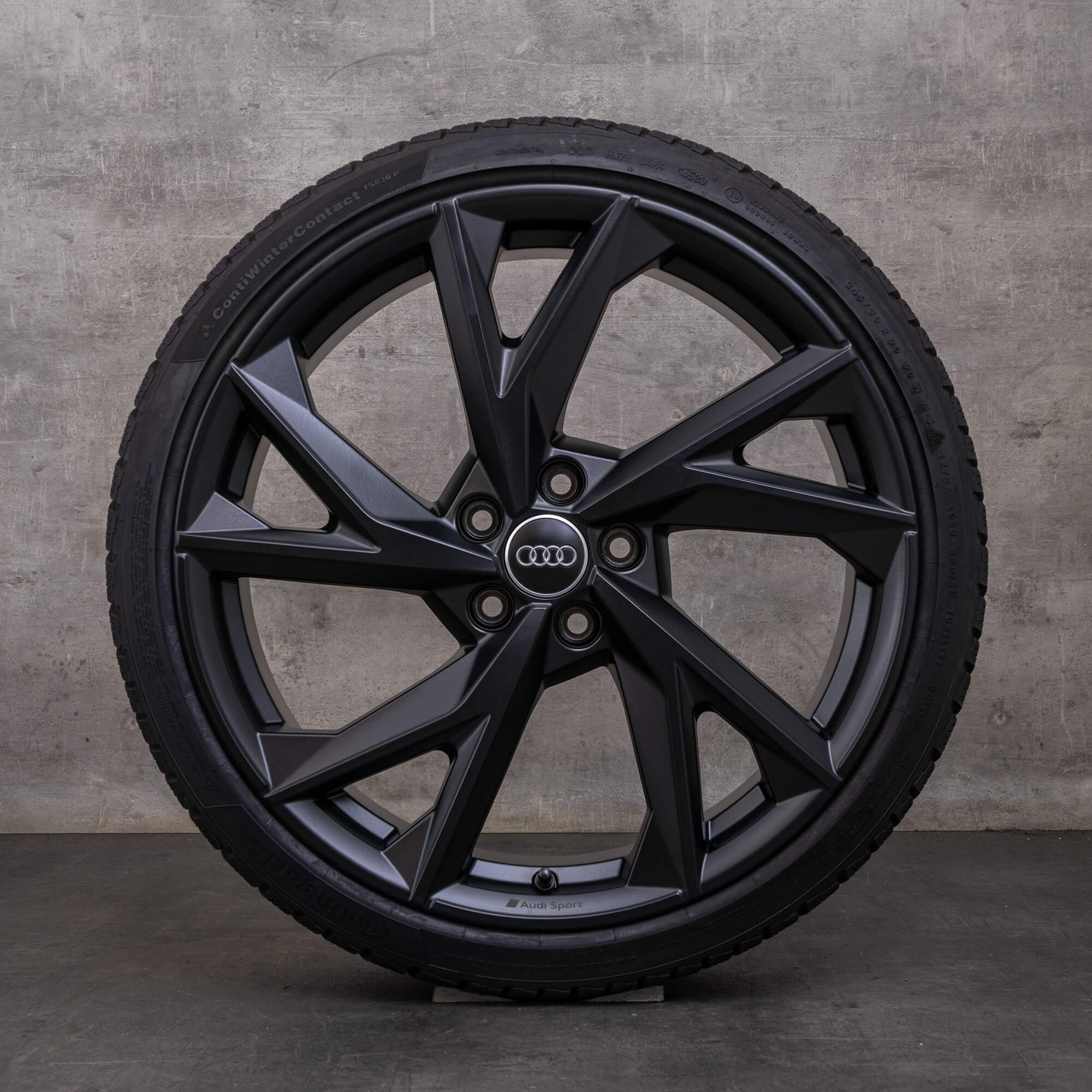 Alkuperäiset Aidot Audi R8 talvirenkaat 20 tuuman 4S-vanteet 4S0601025CA 4S0601025CC musta matta