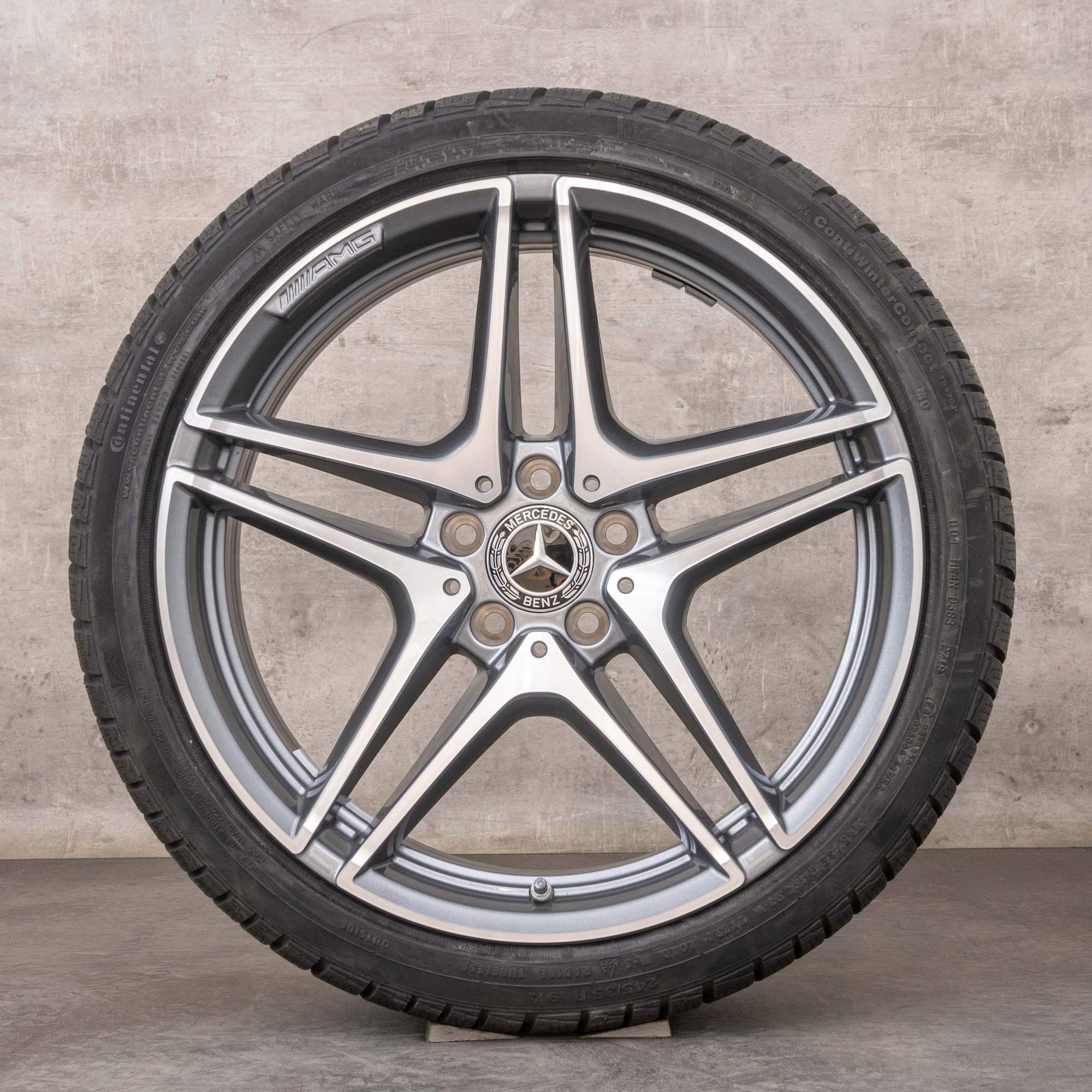 OEM Mercedes Benz C-Class C63 & S AMG Rims 19 inch W205 S205 Summer ...
