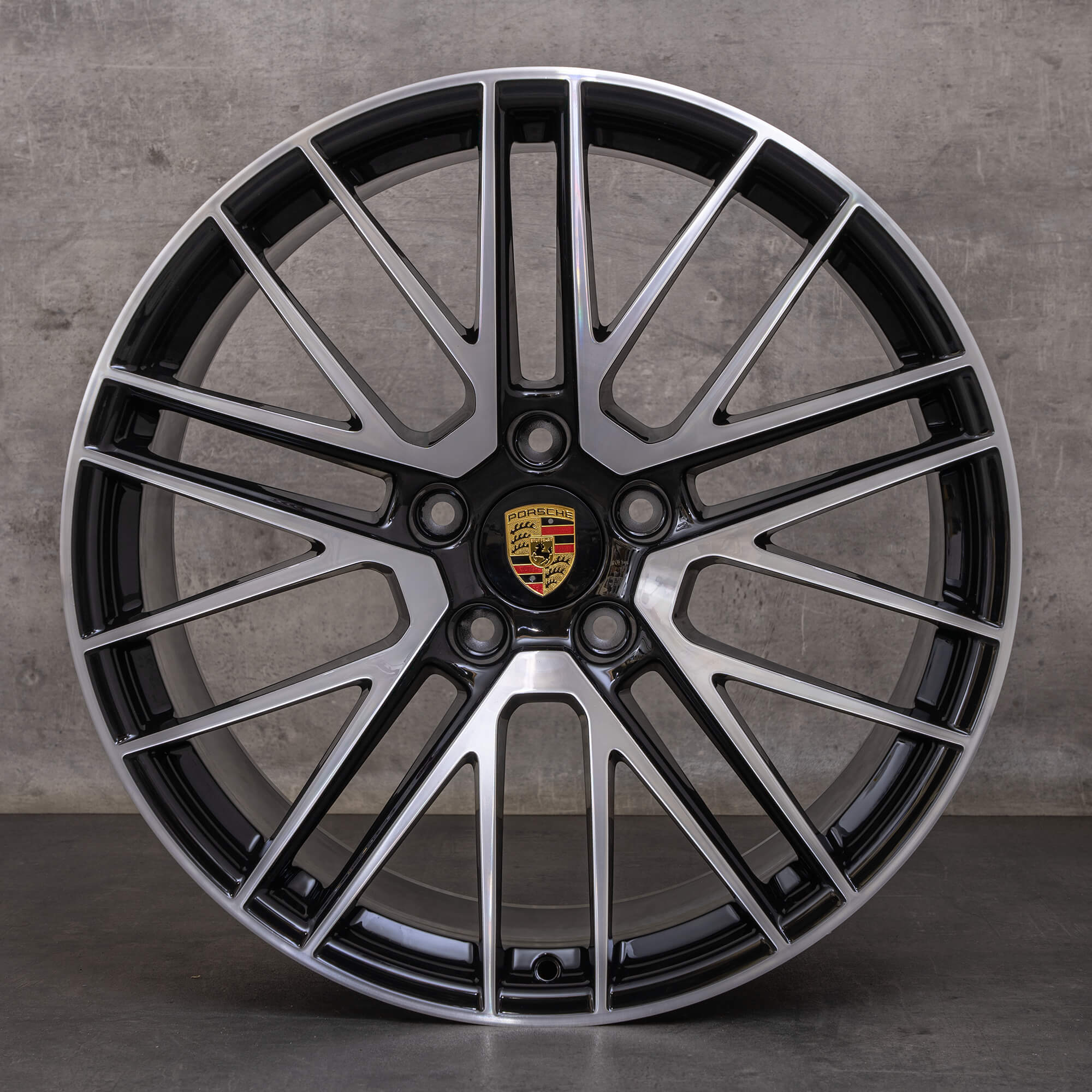 Llantas originales Porsche 911 20 21 pulgadas 992 I 992601025BD 992601025N negro brillante torneado NUEVO