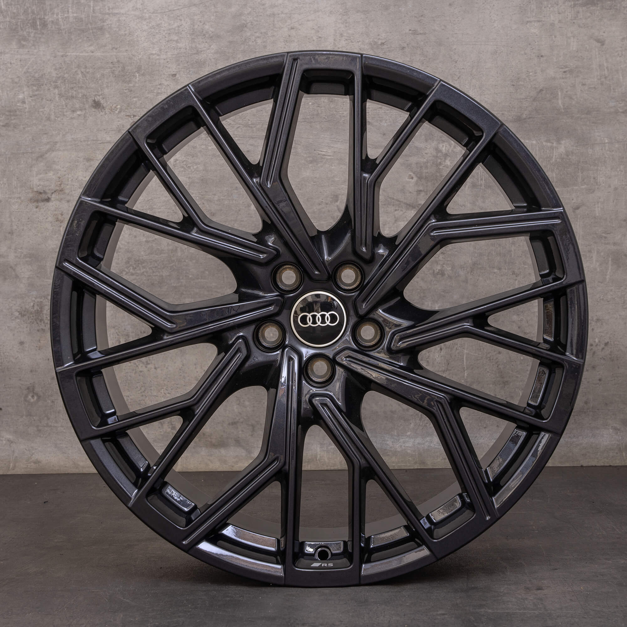 OEM Audi A6 S6 rims 21 inch 4K 4P C8 C9 alloy 4P0601025R titanium