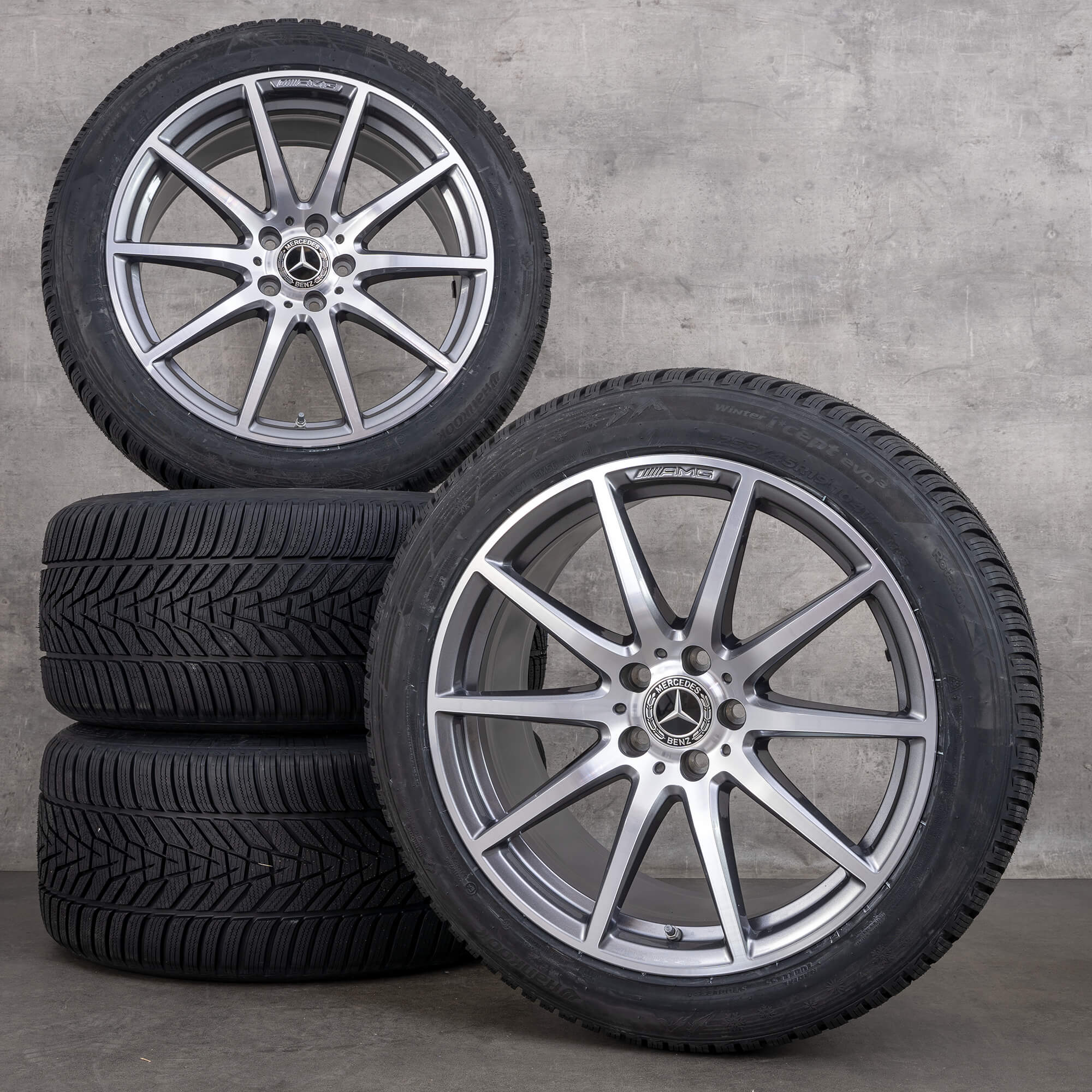 AMG 19 Zoll Mercedes Benz Felgen SL 43 R232 Alufelgen Winterreifen Winterräder