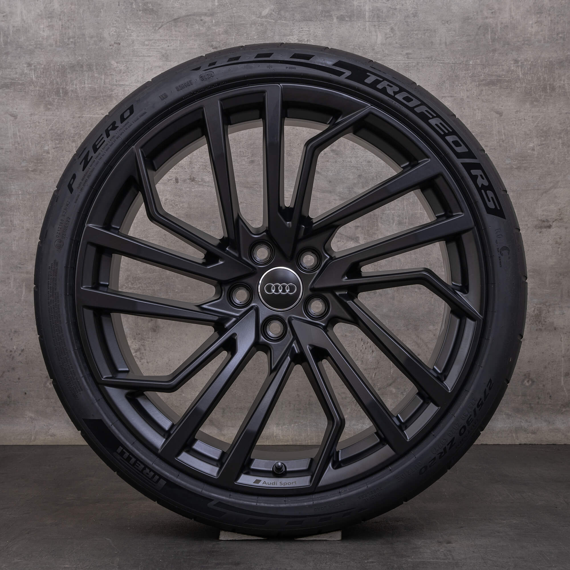 Llantas originales Audi RS4 RS5 20 pulgadas B9 8W F5 llantas de verano 8W0601025FT negro mate