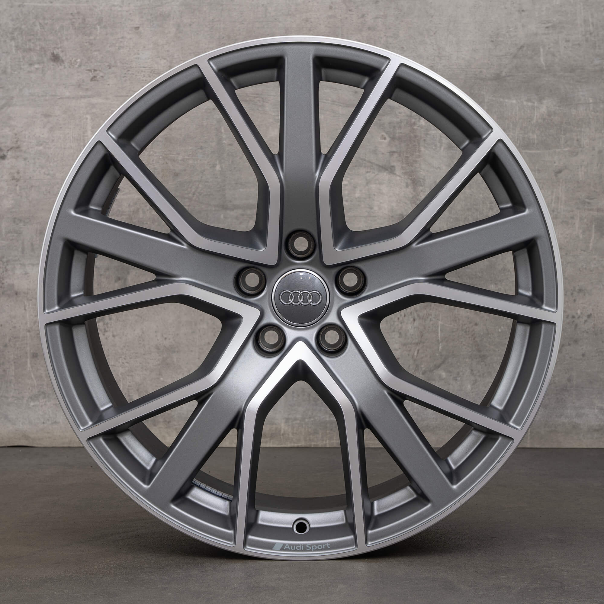 Audi A5 S5 8W B9 20 Zoll Felgen titan matt glanzgedreht 8W0601025EG