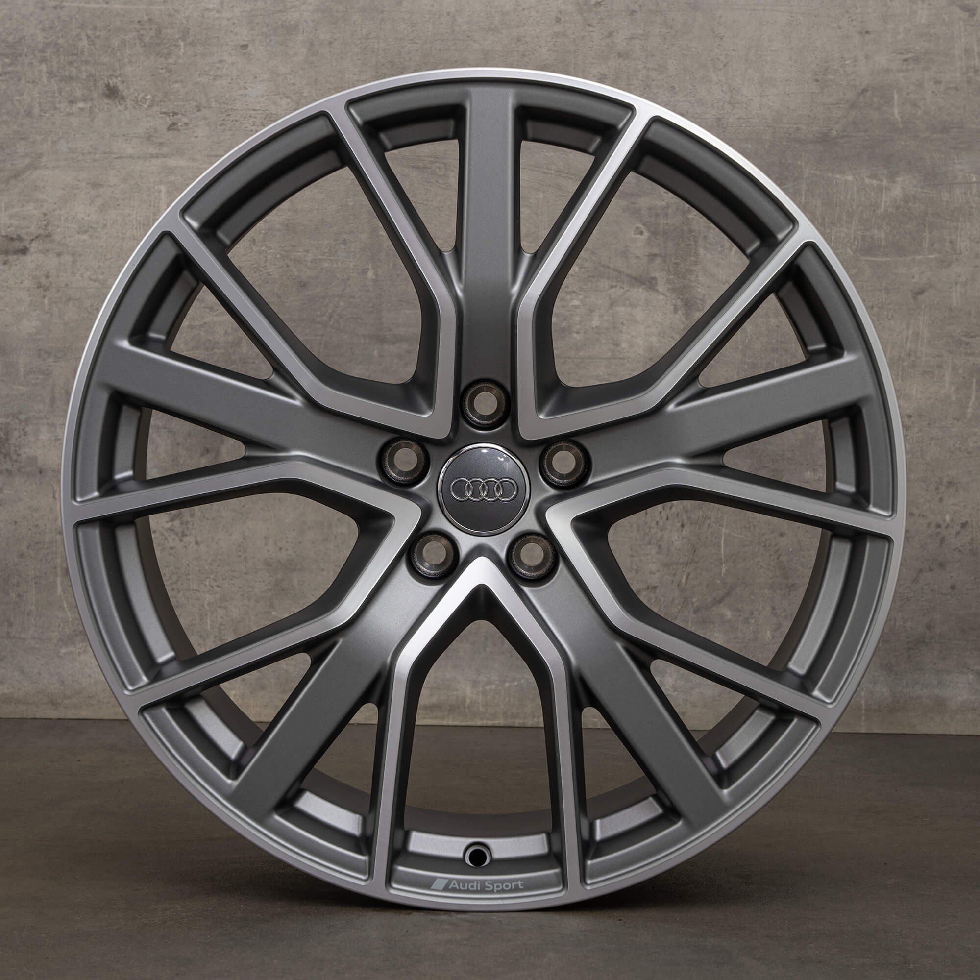 OEM Audi Q3 RSQ3 rims 20 inch F3 83A601025BD anthracite high gloss NEW
