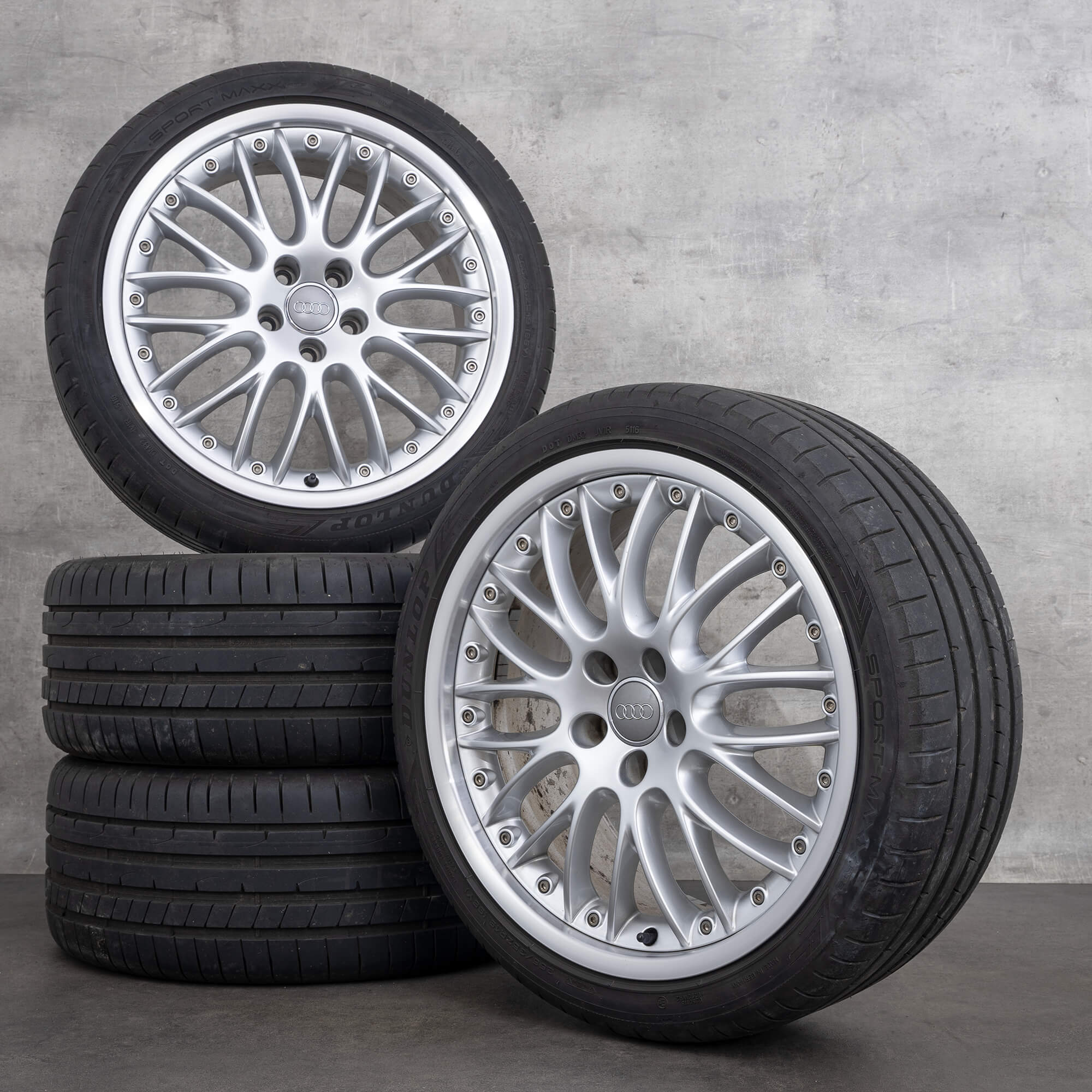 Cerchi Audi 19 pollici A4 S4 B8 8K cerchi in alluminio pneumatici estivi ruote