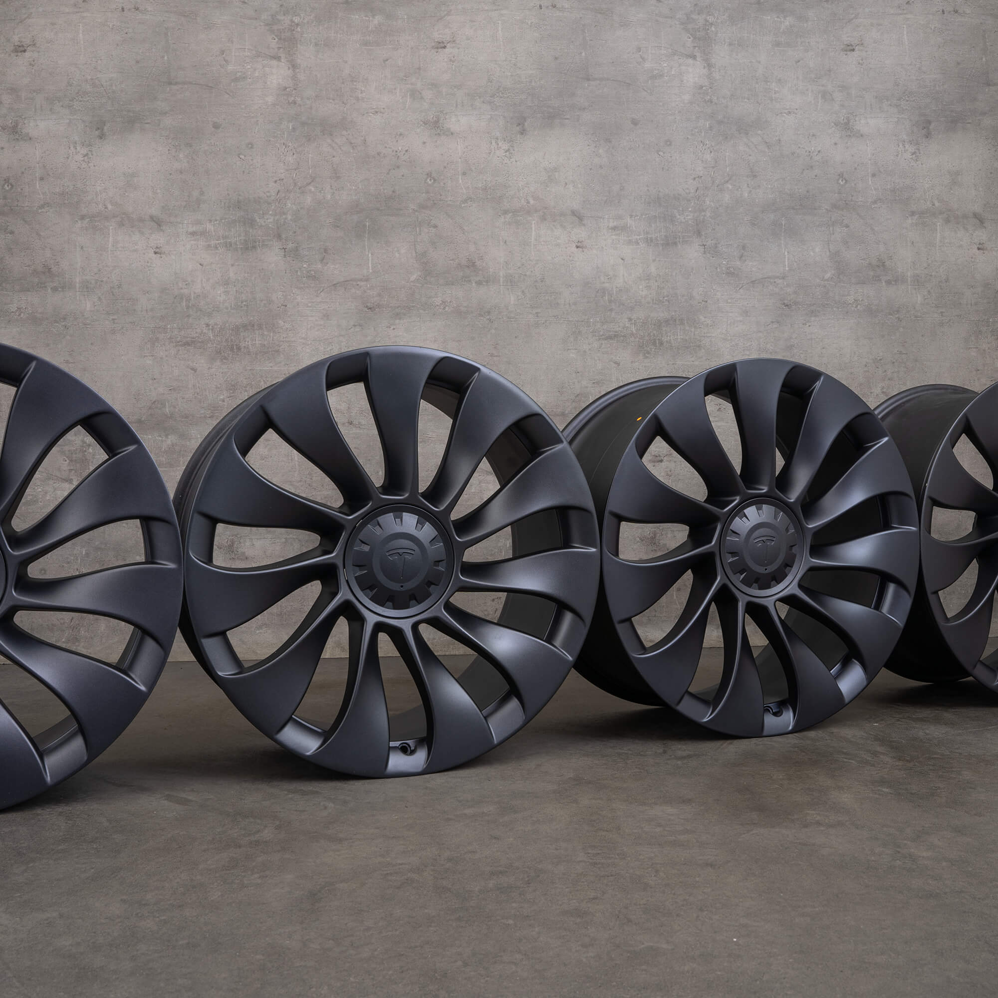 Original Tesla Model Y 21 inch rims Überturbine 1188226-00-C 1188227-00-C