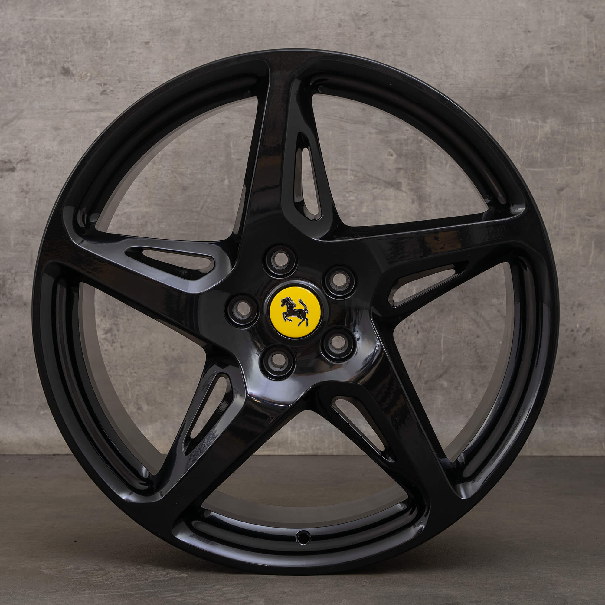 4588さま2062 Originele Ferrari 458 Spider 20 inch velgen 262892 262893 zwart