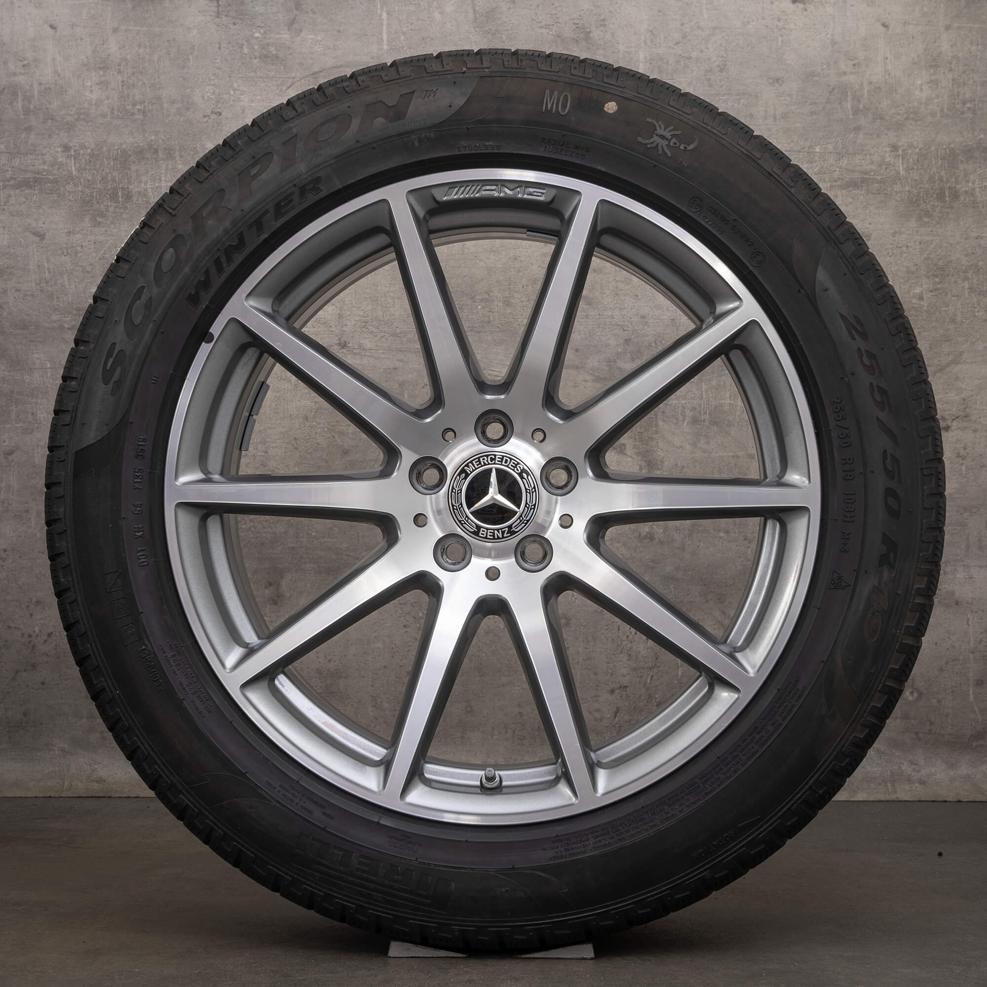 Original AMG Mercedes GLC 63 X253 C253 19 Zoll Winterreifen Felgen A2534013500