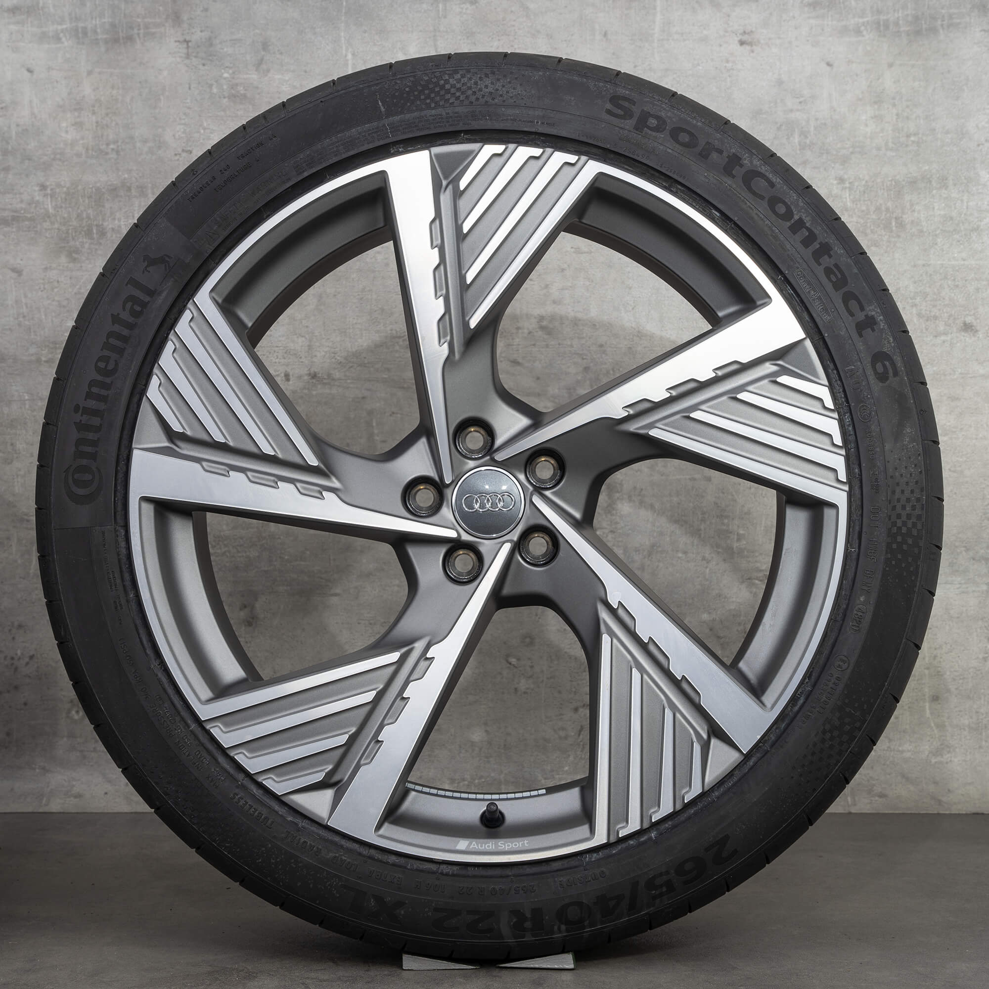 Audi 22 inch velgen e-tron GE Sportback zomerbanden zomervelgen 4KE601025B NIEUW