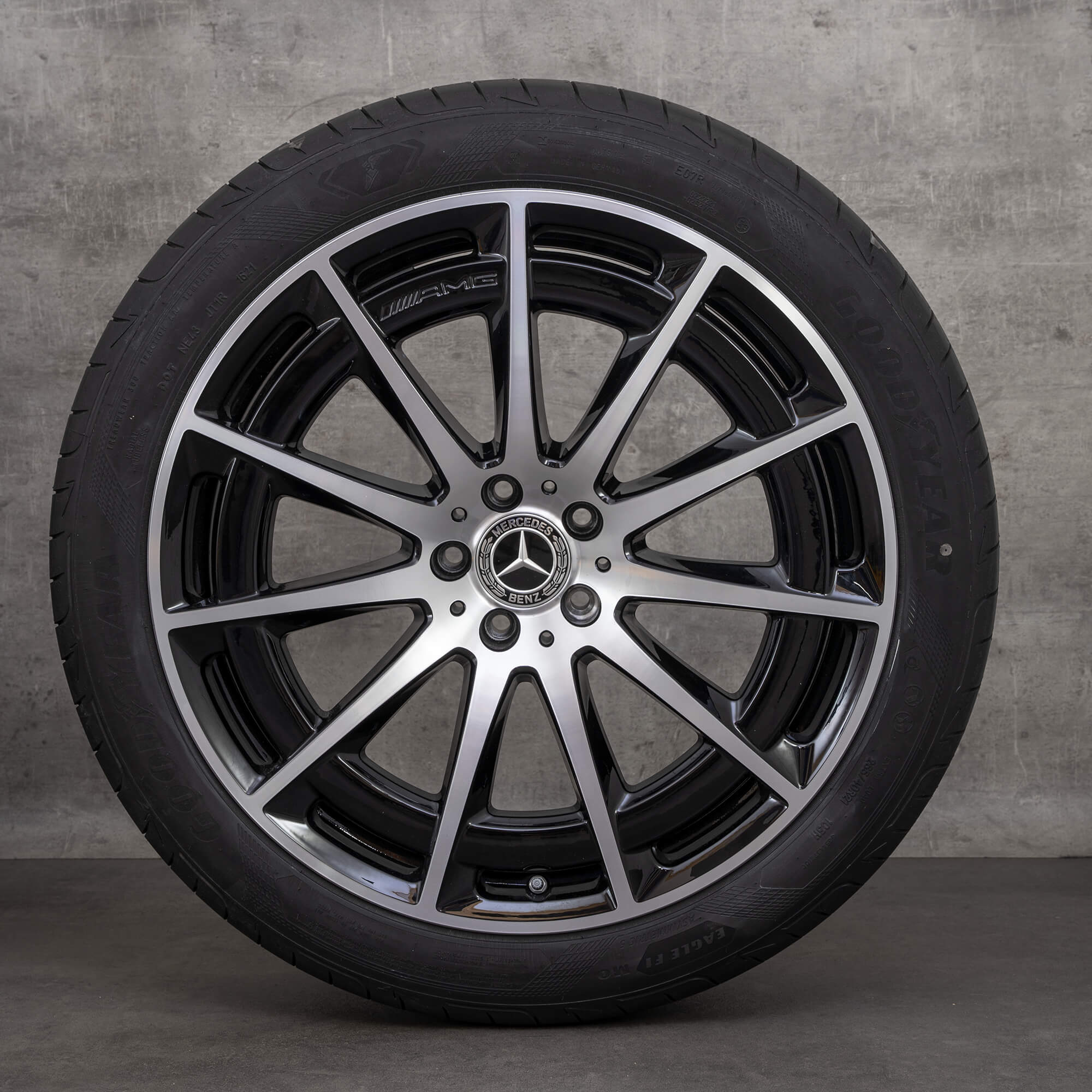 AMG 21 inch velgen Mercedes EQS V297 alloy zomerbanden zomervelgen NIEUW