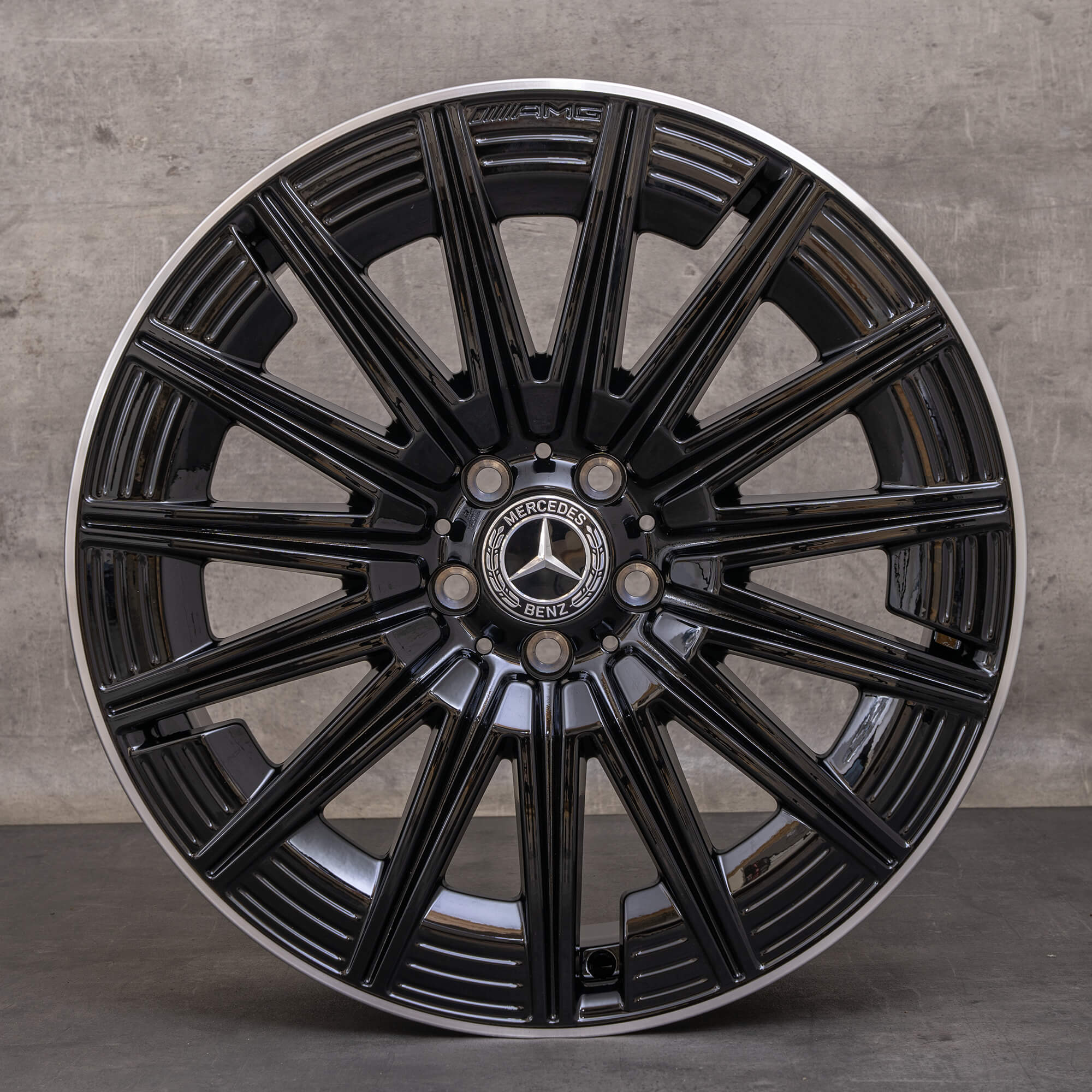 Originální alu kola Mercedes Benz GLA GLB AMG 20 palců H247 X247 A2474015200 černá vysoce lesklá NOVÁ