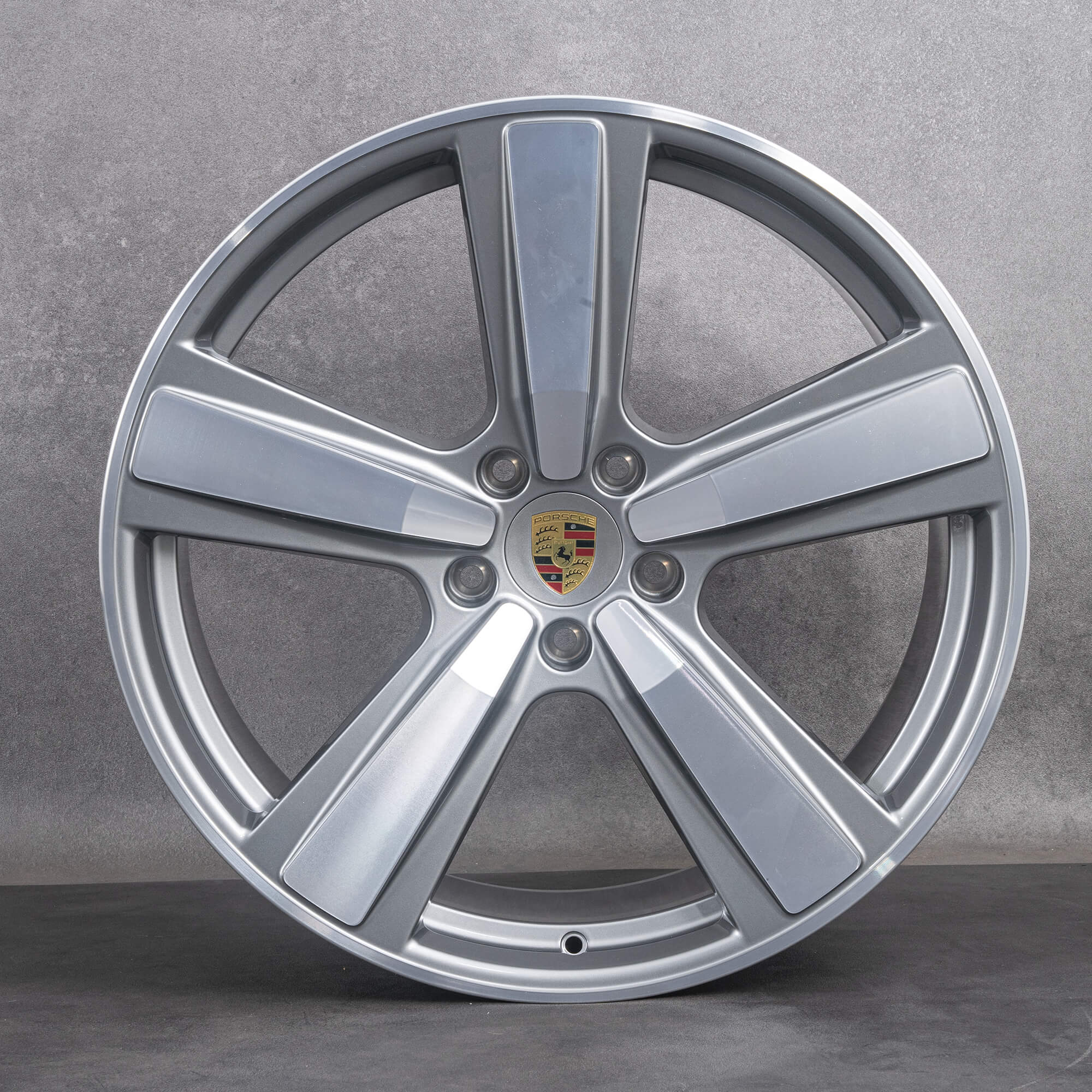 Jantes originales Porsche Cayenne 22 pouces 9YA II 9Y0601025CP 9Y3601025BK OU7 NEUF