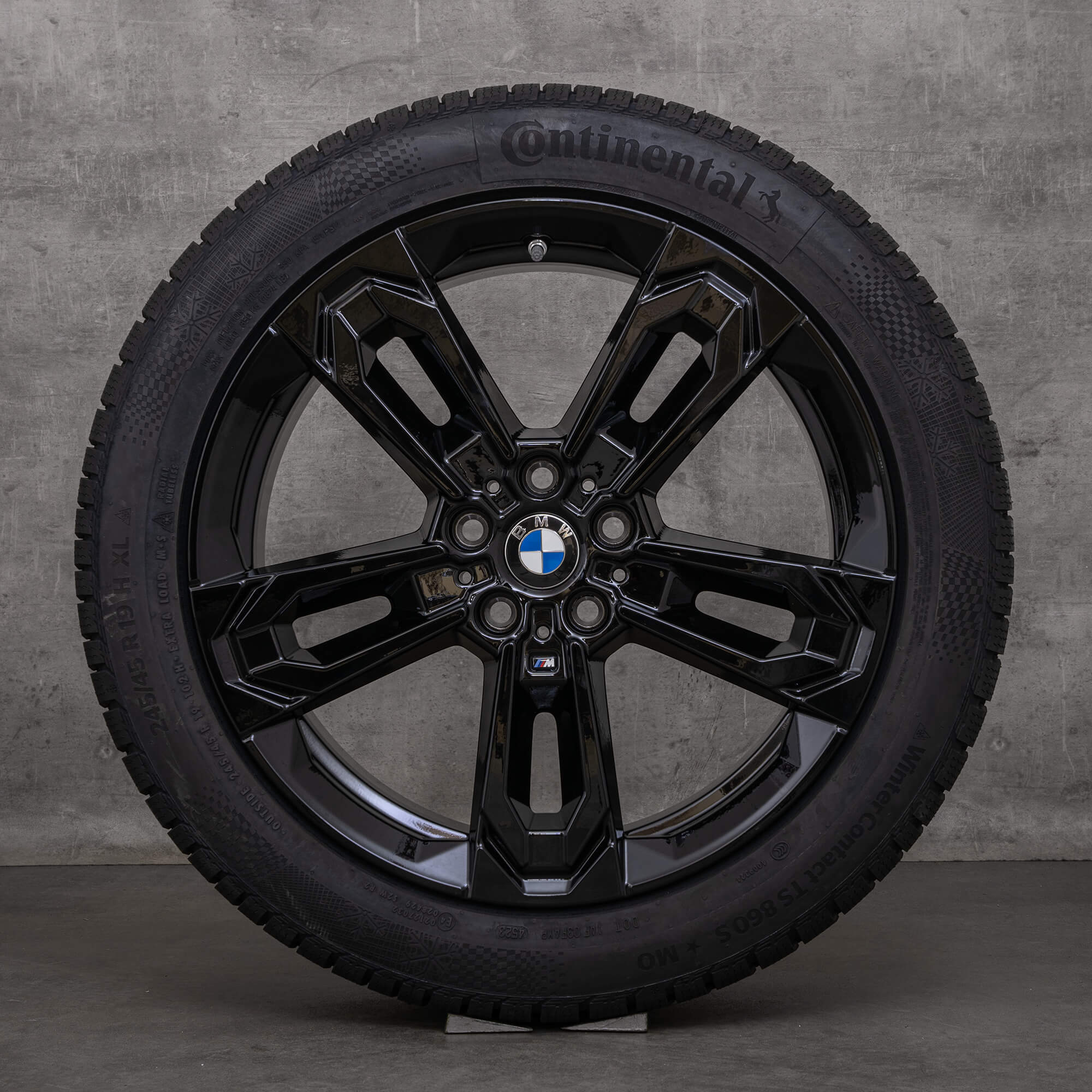 Originale BMW X1 iX1 X2 ruote invernali 19 pollici U10 U11 cerchi Styling 871 M 5A1E230 jet black NUOVO