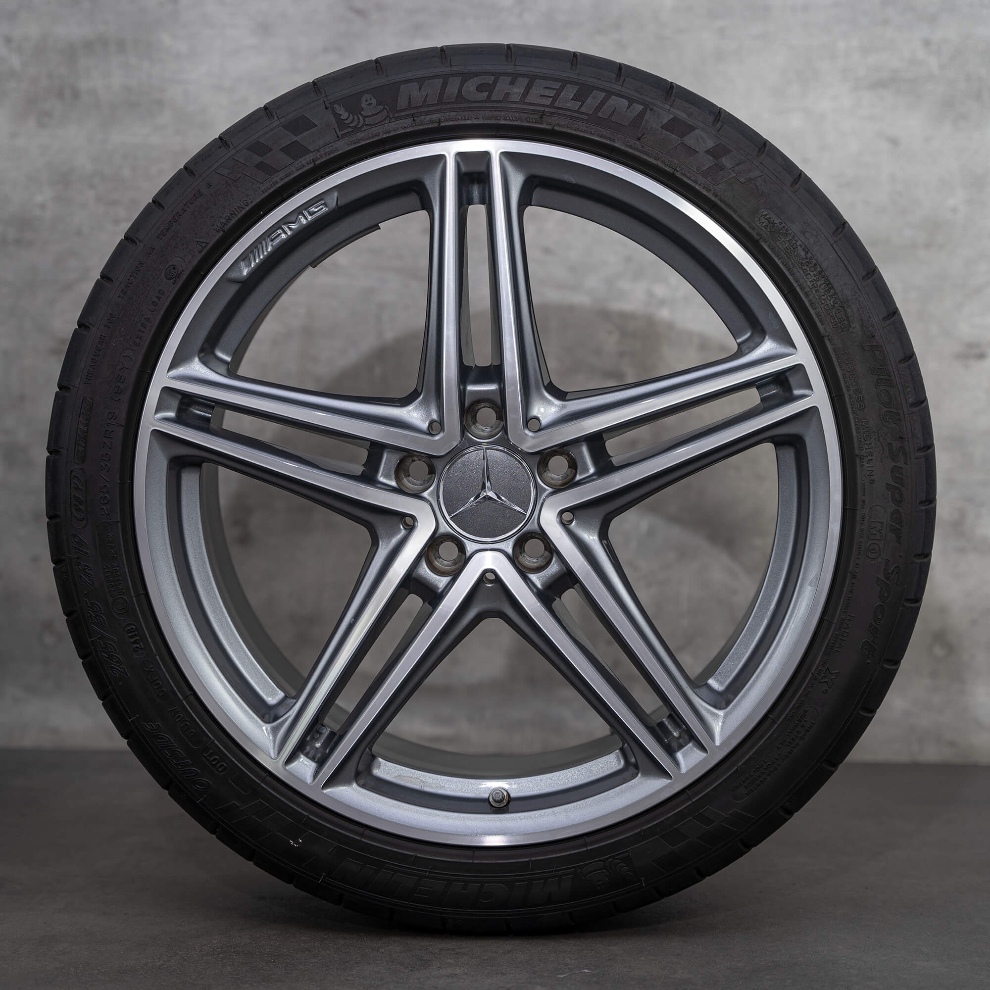 19 20 palcové ráfky Mercedes Benz AMG GT C W190 hliníkové letní pneumatiky kola