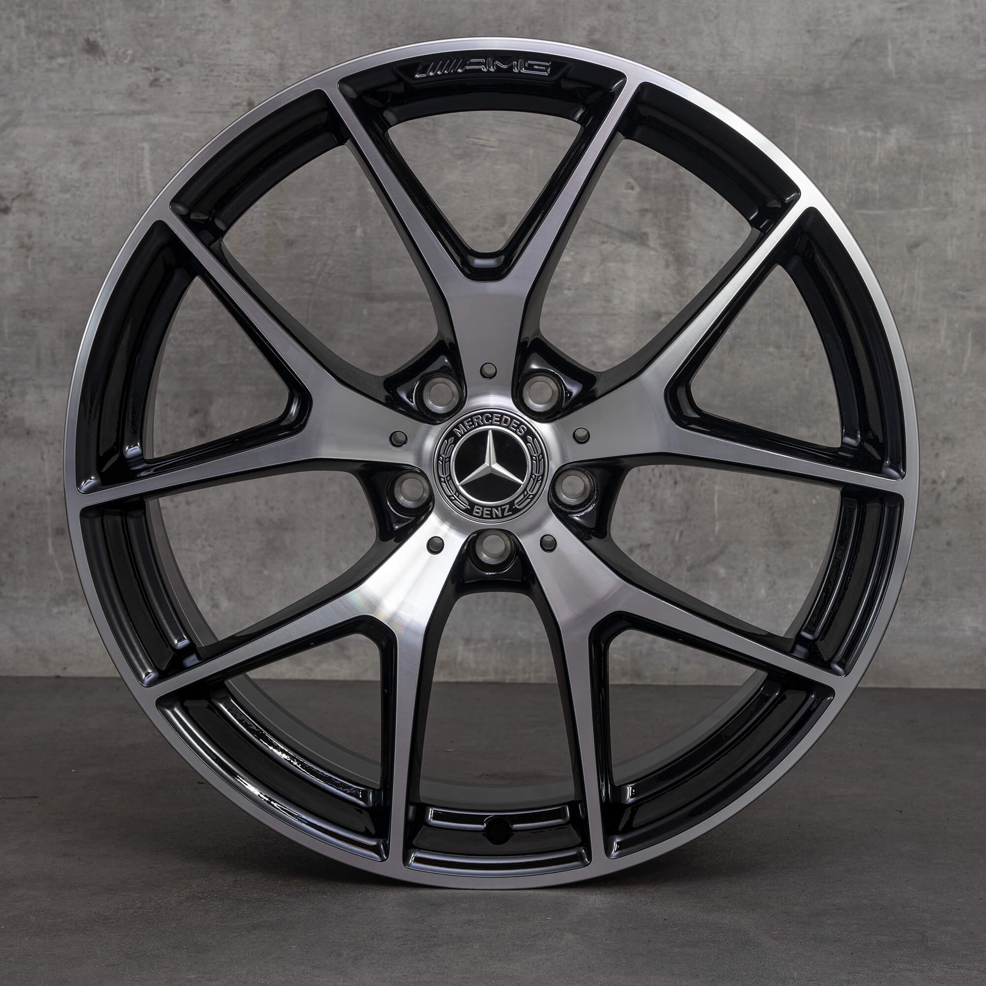 AMG 20 palcové ráfky Mercedes Benz GLC SUV X253 C253 Coupé GLC43 černé NOVINKA