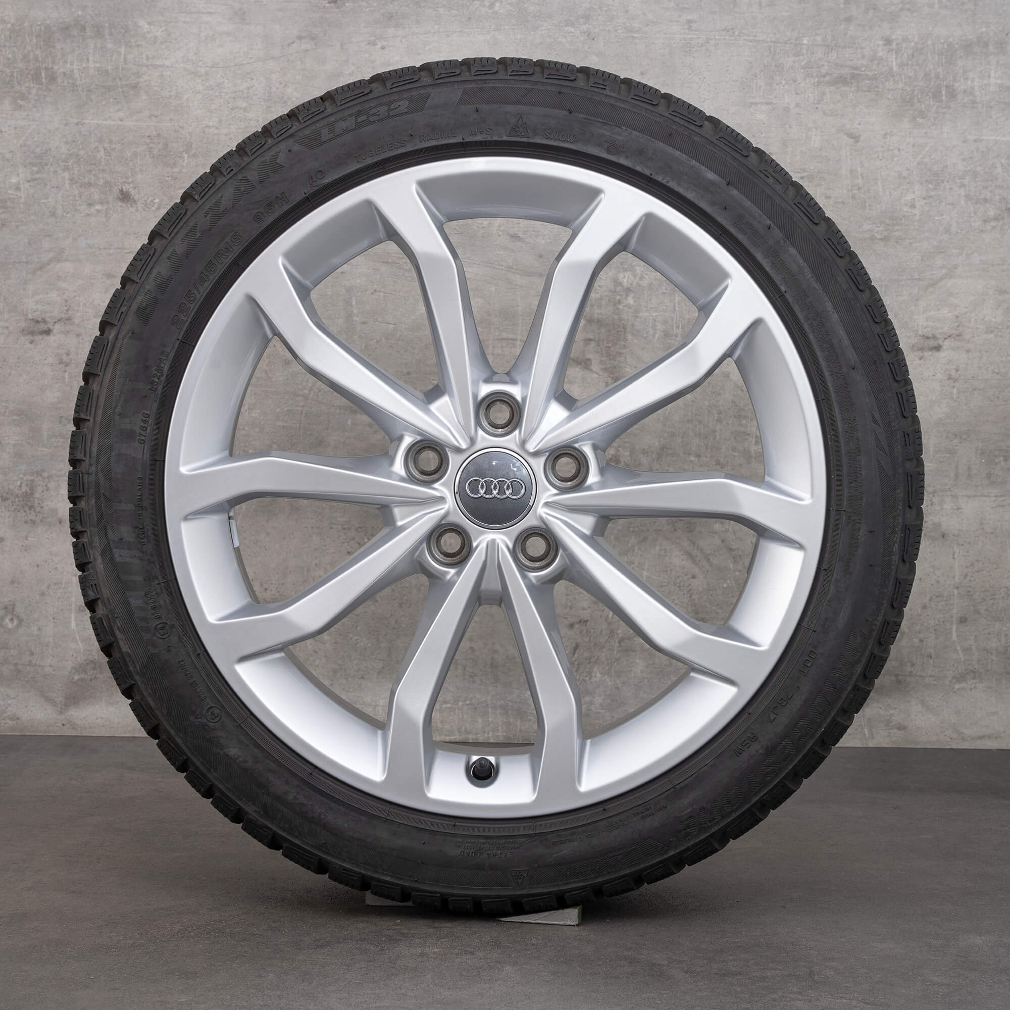 Audi 18 inch rims A4 S4 B9 8W winter tires wheels 8W0601025ED 7 mm