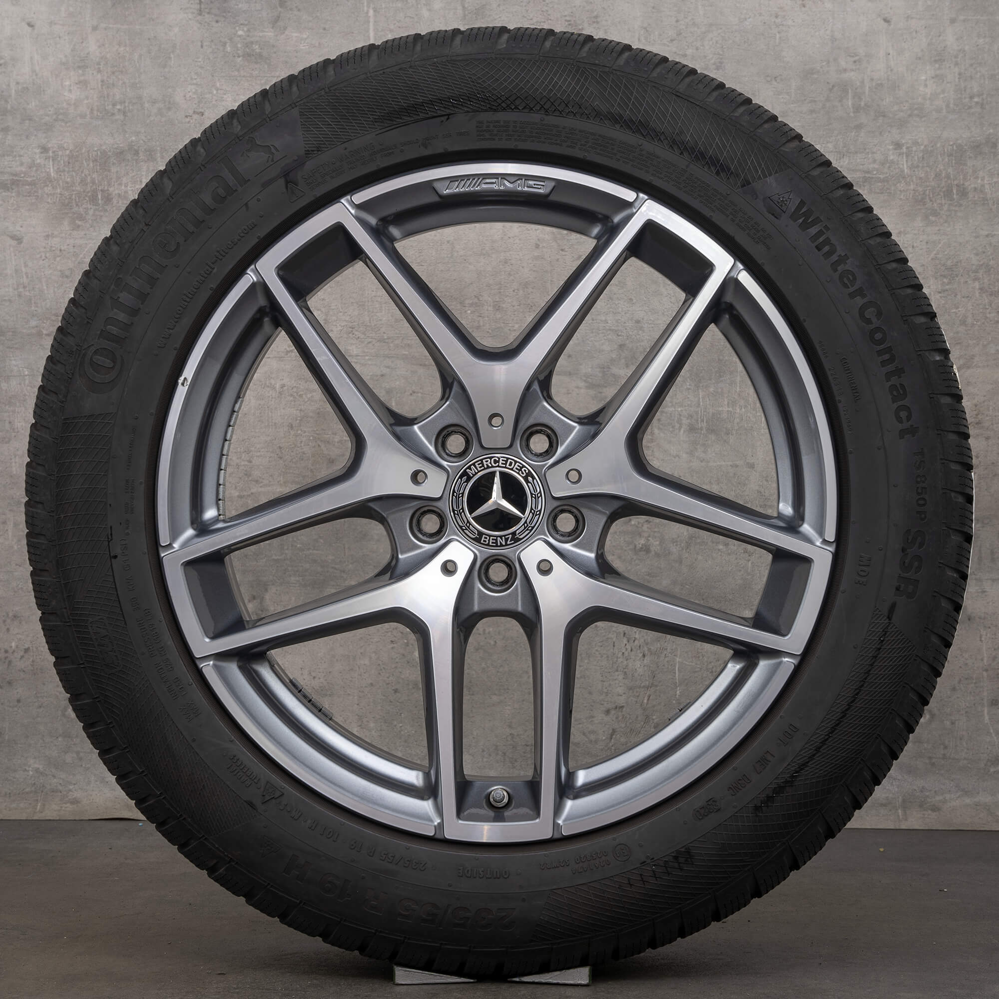 Cerchi invernali AMG Mercedes Benz GLC C253 X253 da 19 pollici Pneumatici