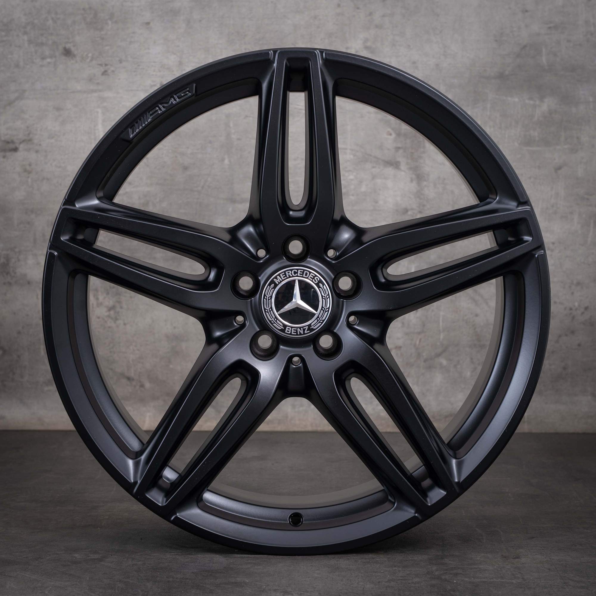 Original Mercedes Benz E-Klasse E53 AMG Felgen 19 Zoll W213 S213 C238 A238 A2134013800 A2134012100 schwarz matt