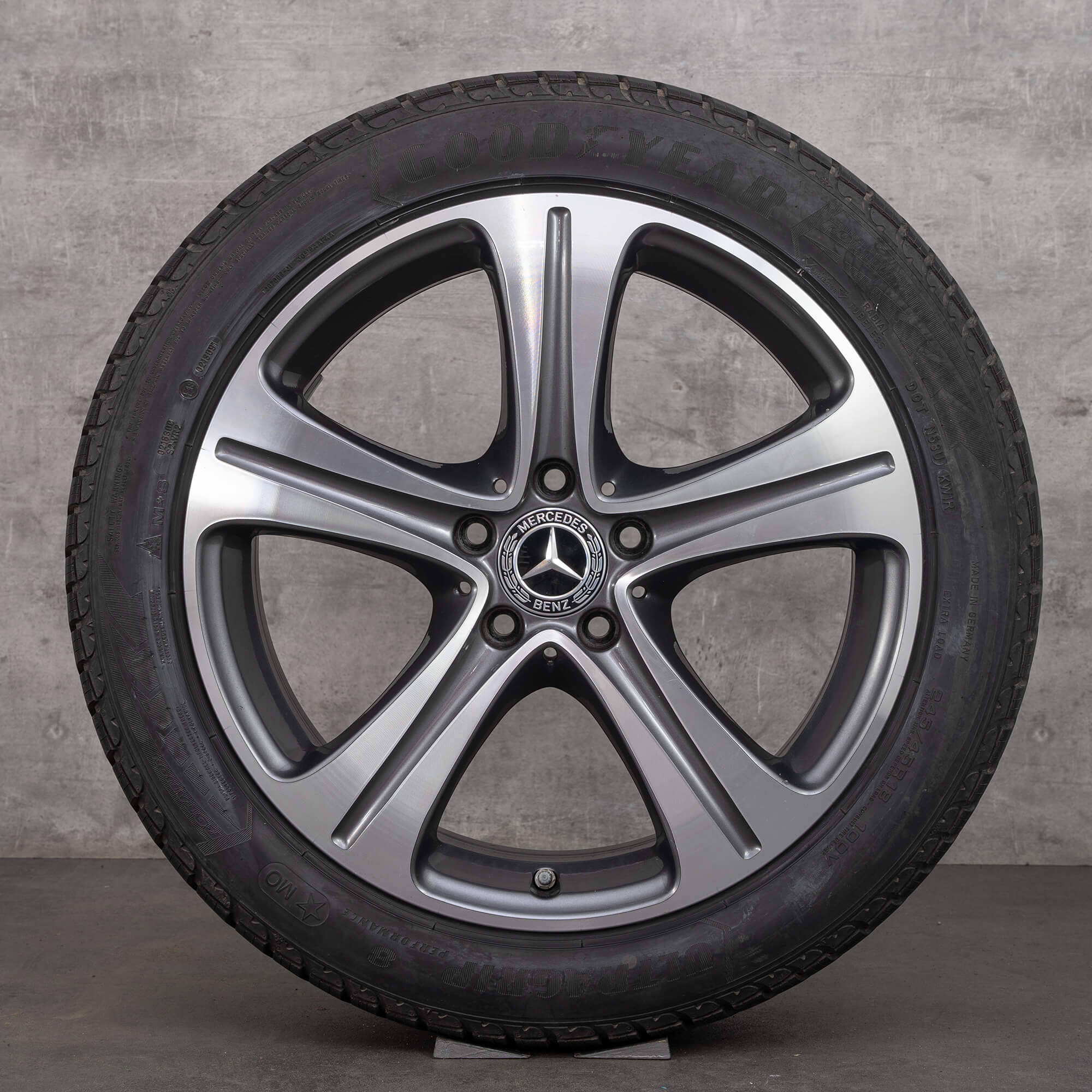 Mercedes Classe E ruote invernali W213 S213 C238 A238 18 pollici pneumatici