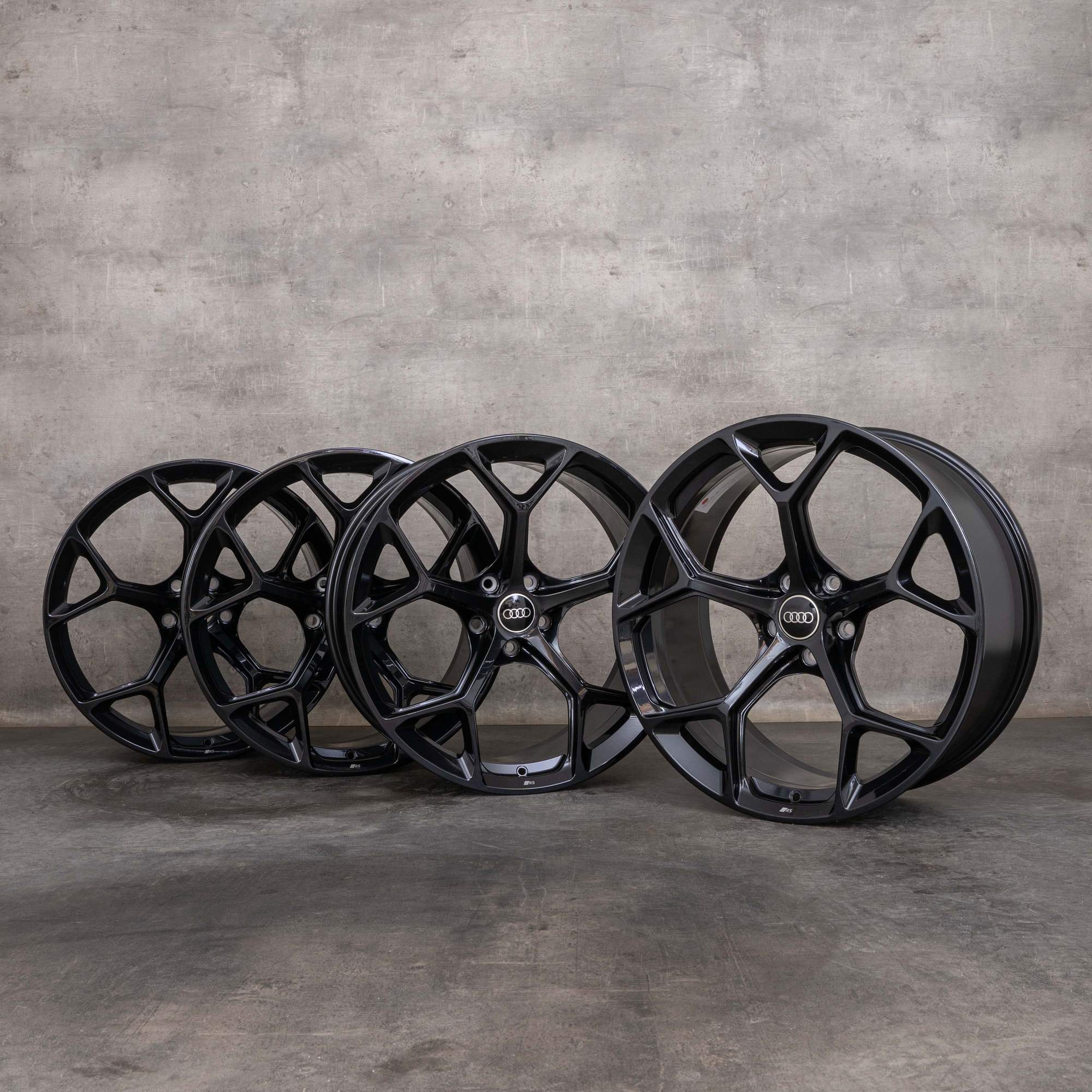 OEM Audi RS4 RS5 Rims 20 inch B9 8W F5 8W0601025GJ granite glossy