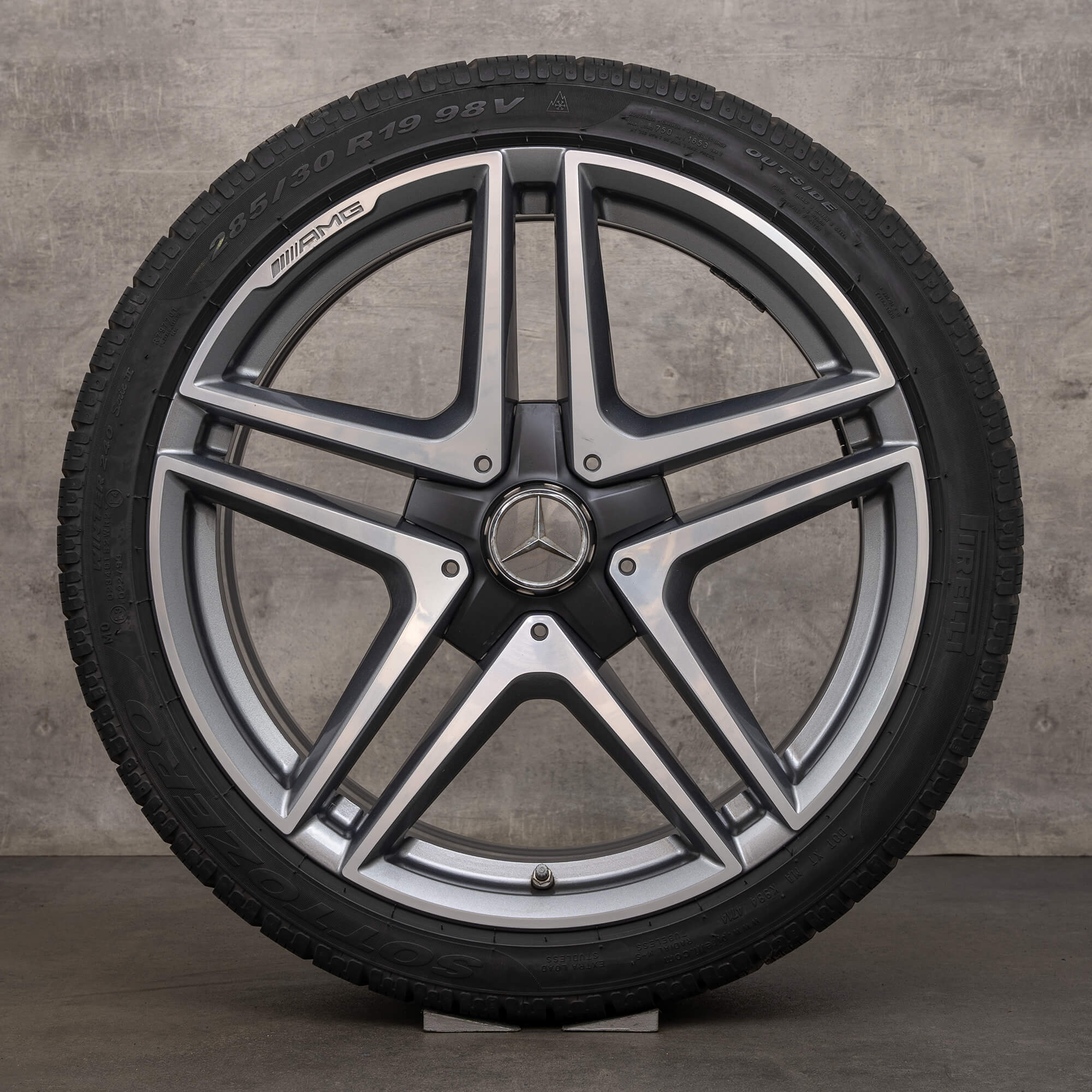 AMG Mercedes Benz E-Class E63 W212 S212 winter wheels 19 inch rims 7 mm