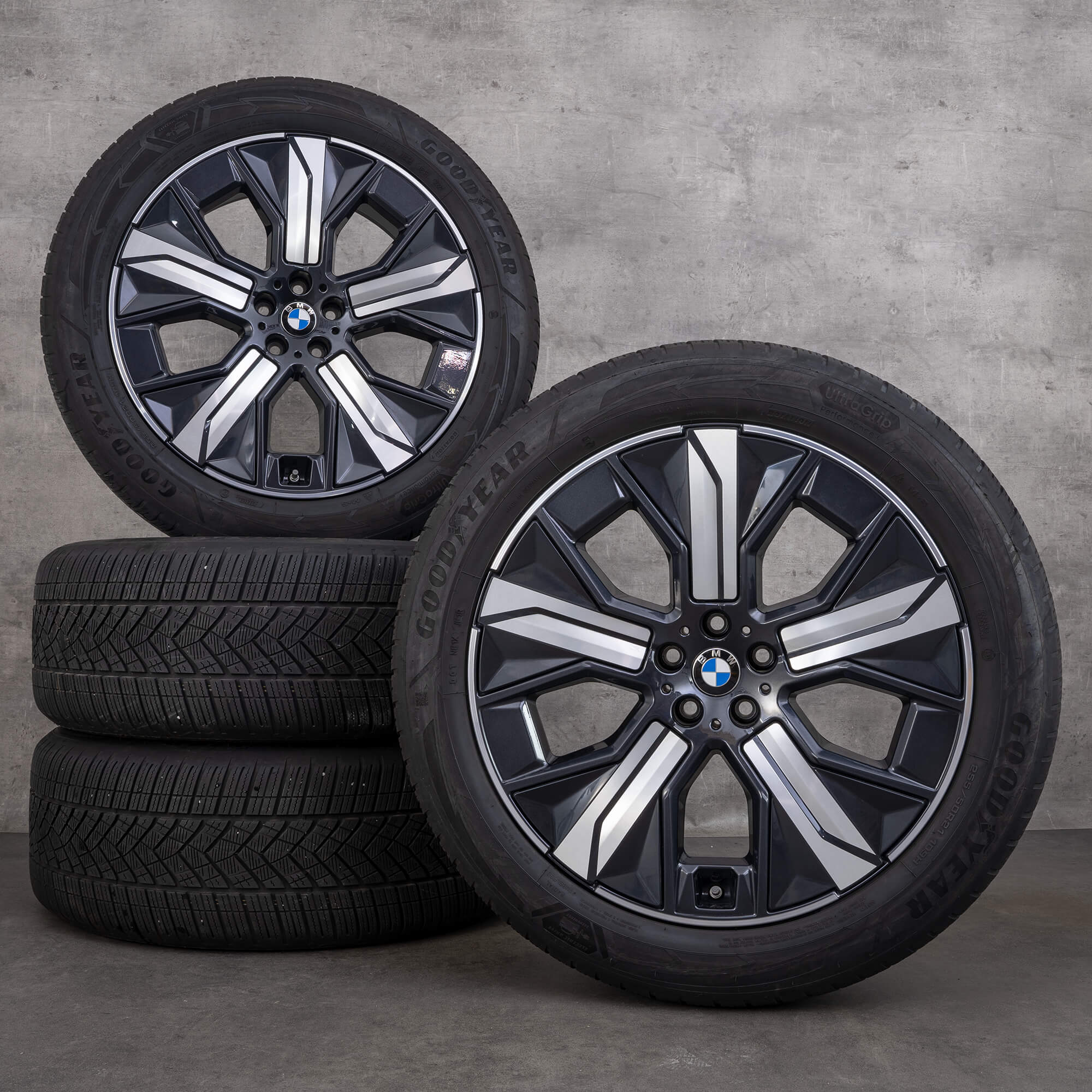 BMW 21 Zoll Felgen iX i20 Winterreifen Winterräder Styling 1012 Aerodynamik