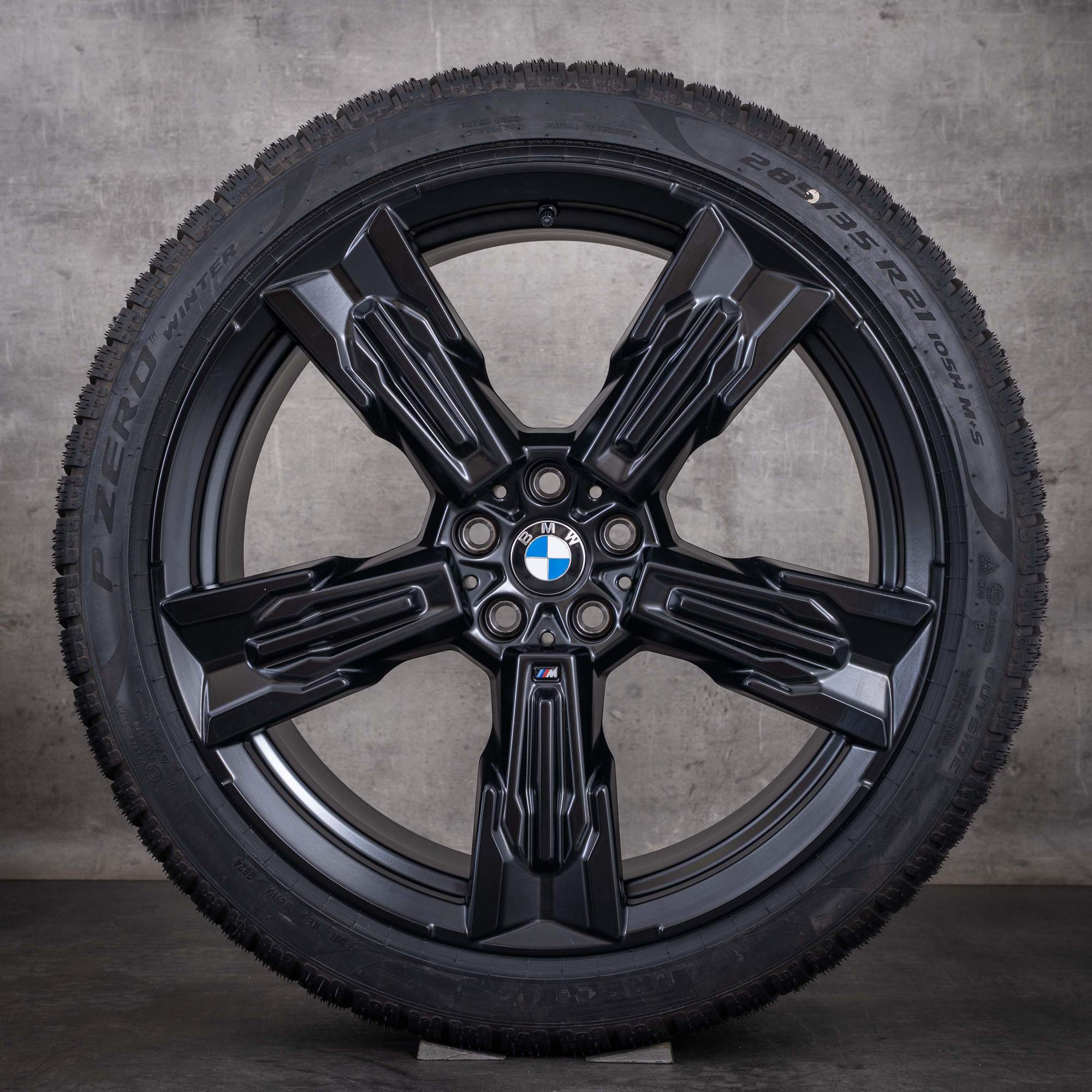 Alkuperäiset BMW 7-sarjan i7 X3 talvirenkaat 20 tuumaa G70 G45 vanteet Styling 1037 M 5A90F90 5A90F91 mattamusta UUDET