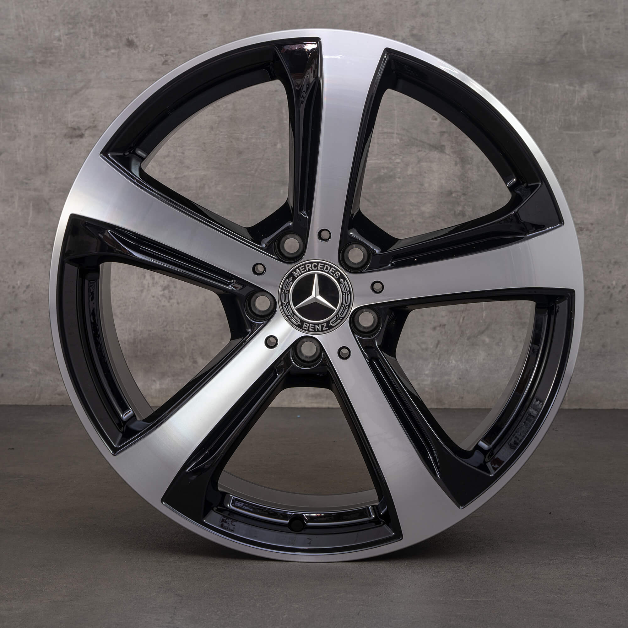 Oryginał Mercedes Benz Klasa C Felgi 19 cali X206 All-Terrain A2064015800 czarne Polerowane NOWOŚĆ