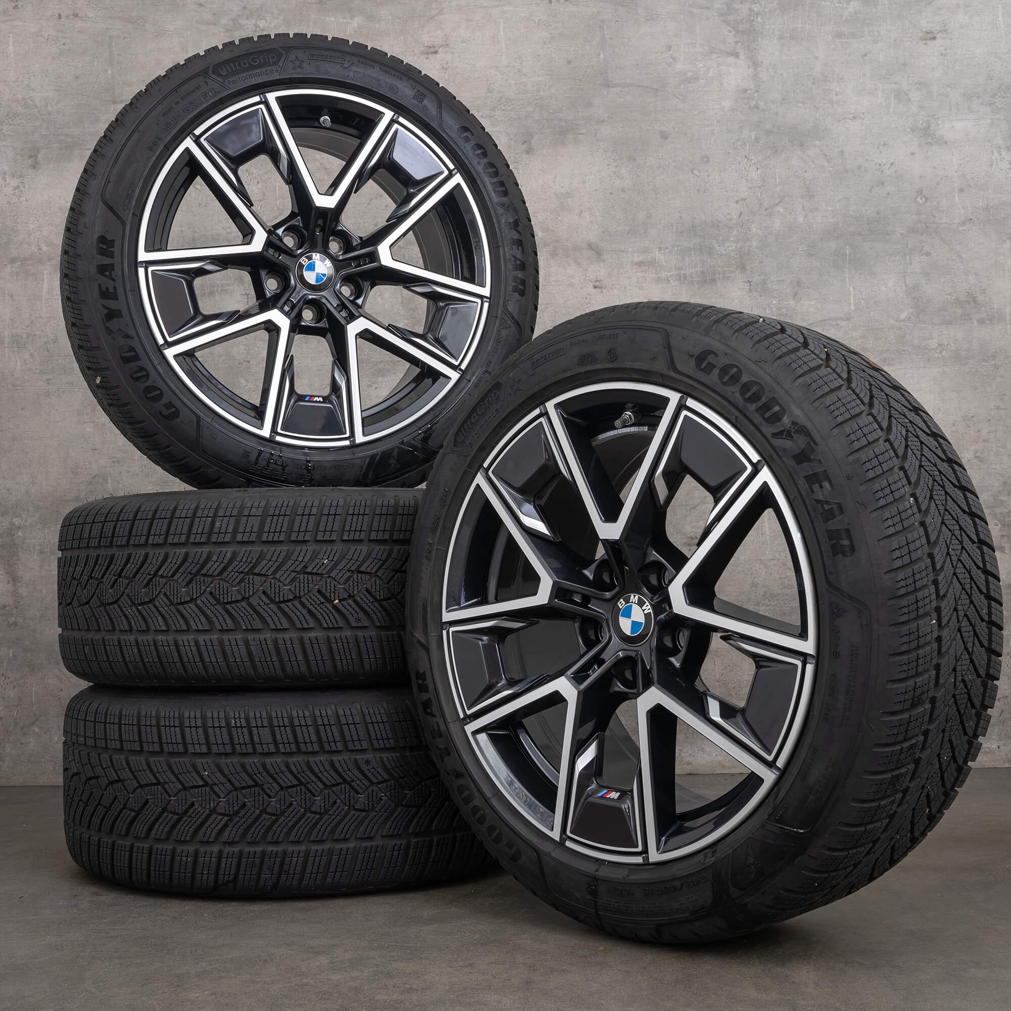 OEM BMW 4 Series i4 G26 Gran Coupe 18 inch winter tires 858 rims 8747286