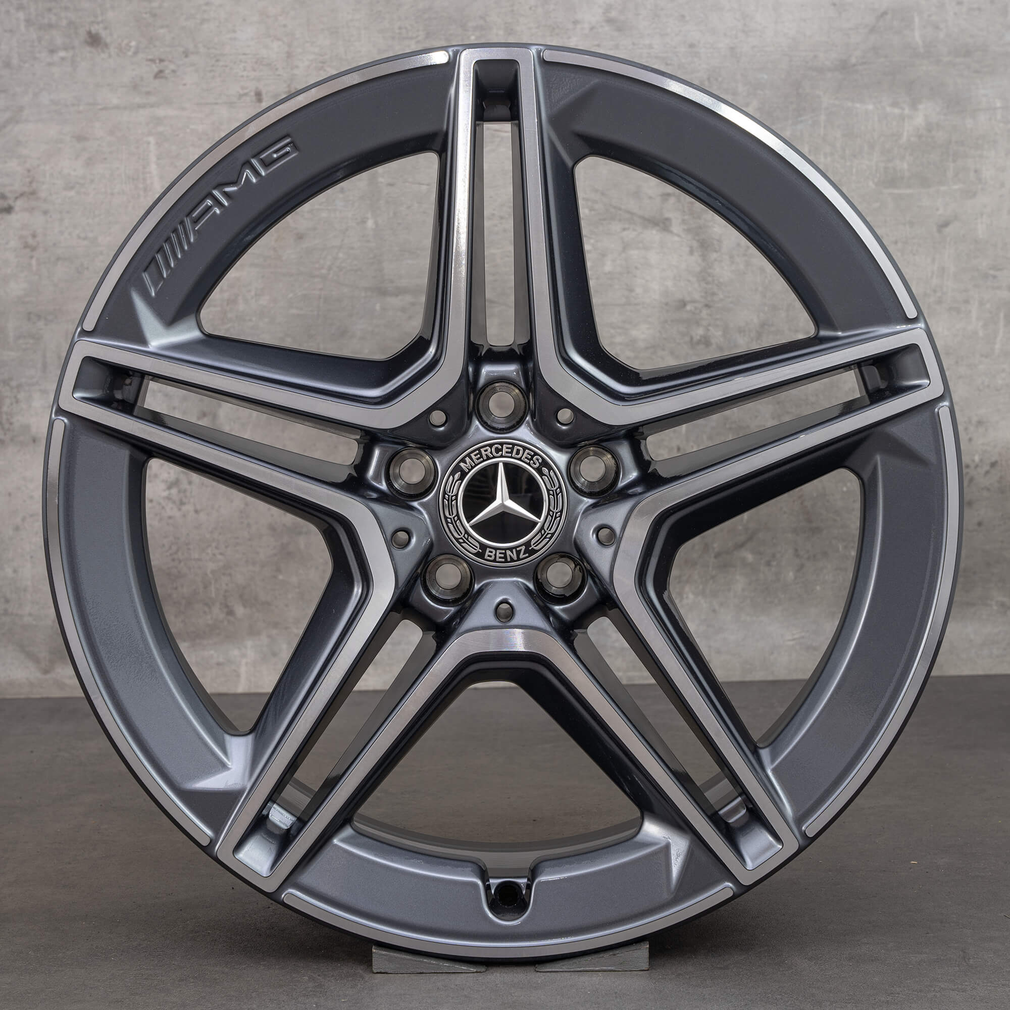 Jantes Mercedes AMG 19 pouces Classe S W223 X223 V223 jantes alloy gris