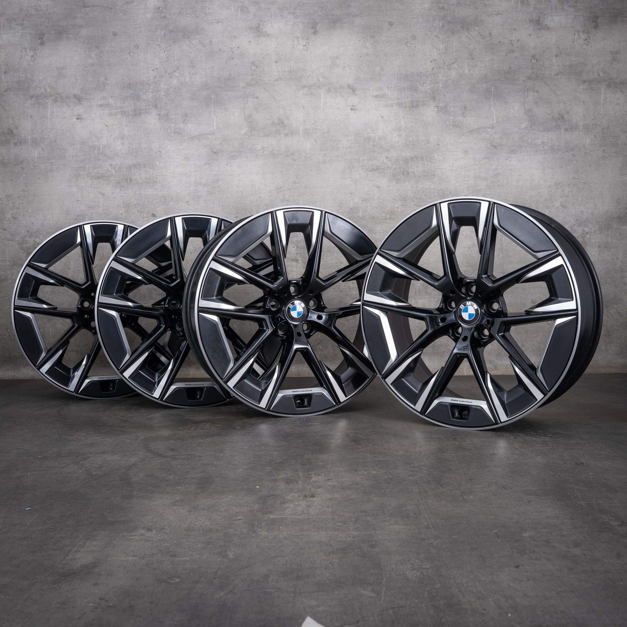 Originele BMW 5 Serie velgen 20 inch G30 G31 Styling 1001i 6895212 6895213 matzwart gepolijst